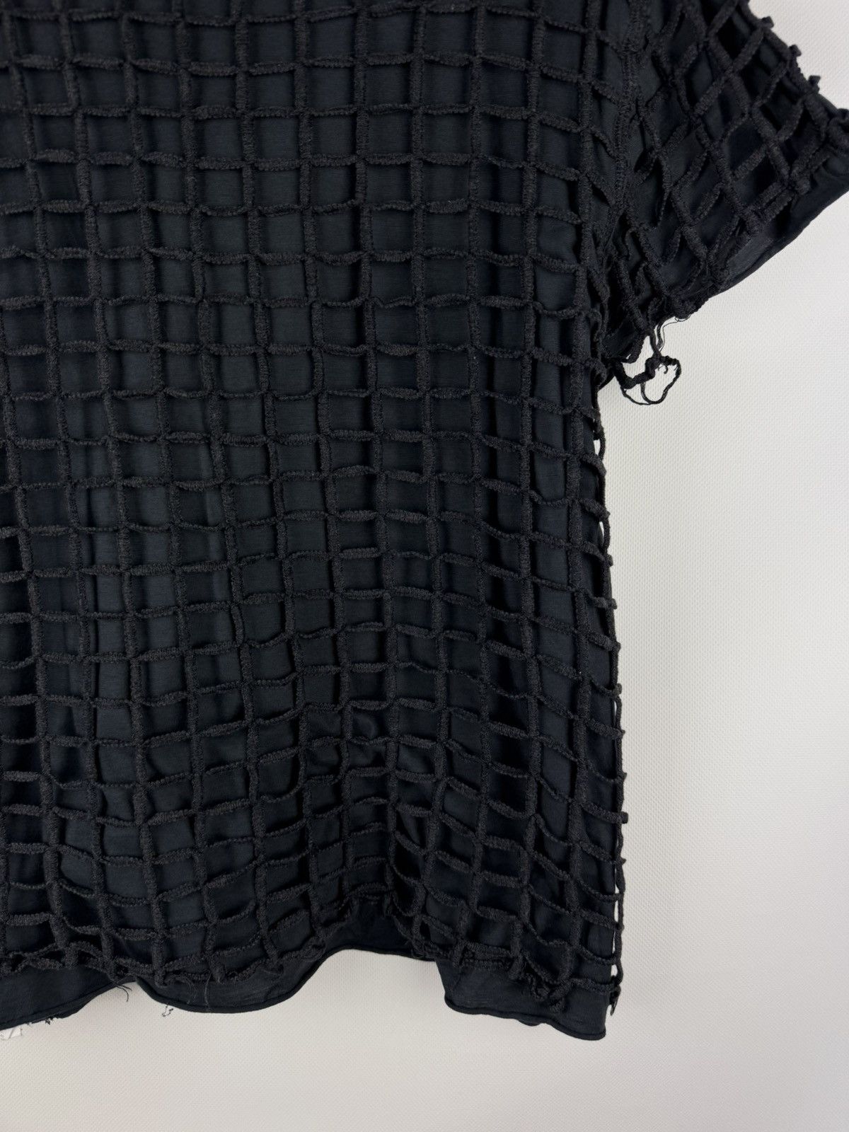 Dolce & Gabbana Dolce & Gabbana SS12 Runaway Sniper Grid Net Layered T Shirt Size US M / EU 48-50 / 2 - 18 Thumbnail