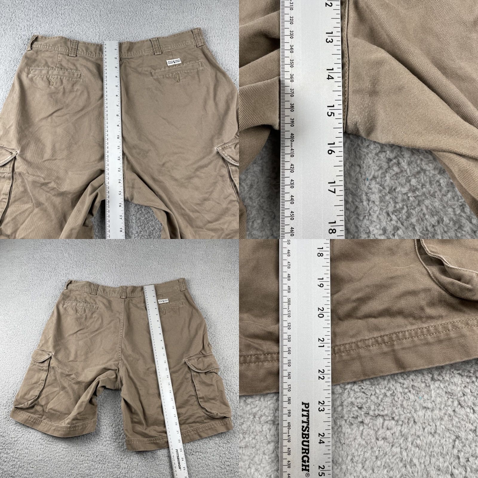 Polo Ralph Lauren Polo Ralph Lauren Cargo Short Brown 100% Cotton 38 Inseam 10” Men Regular Shirt/Shorts? Size US M / EU 48-50 / 2 - 10 Thumbnail