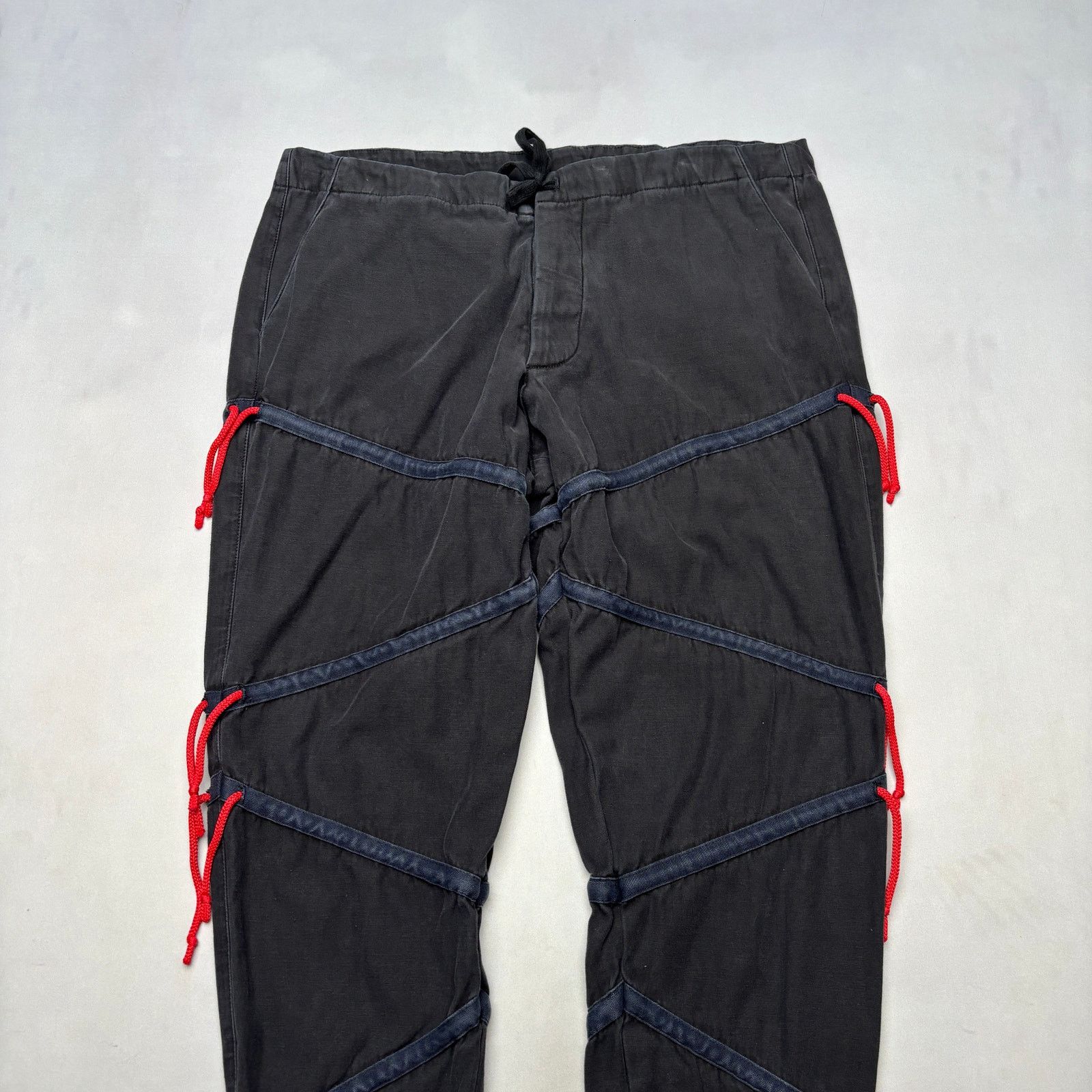 Greg Lauren Greg Lauren Zig Zag Lounge Pants Men's 35 Streetwear Size US 35 - 2 Thumbnail