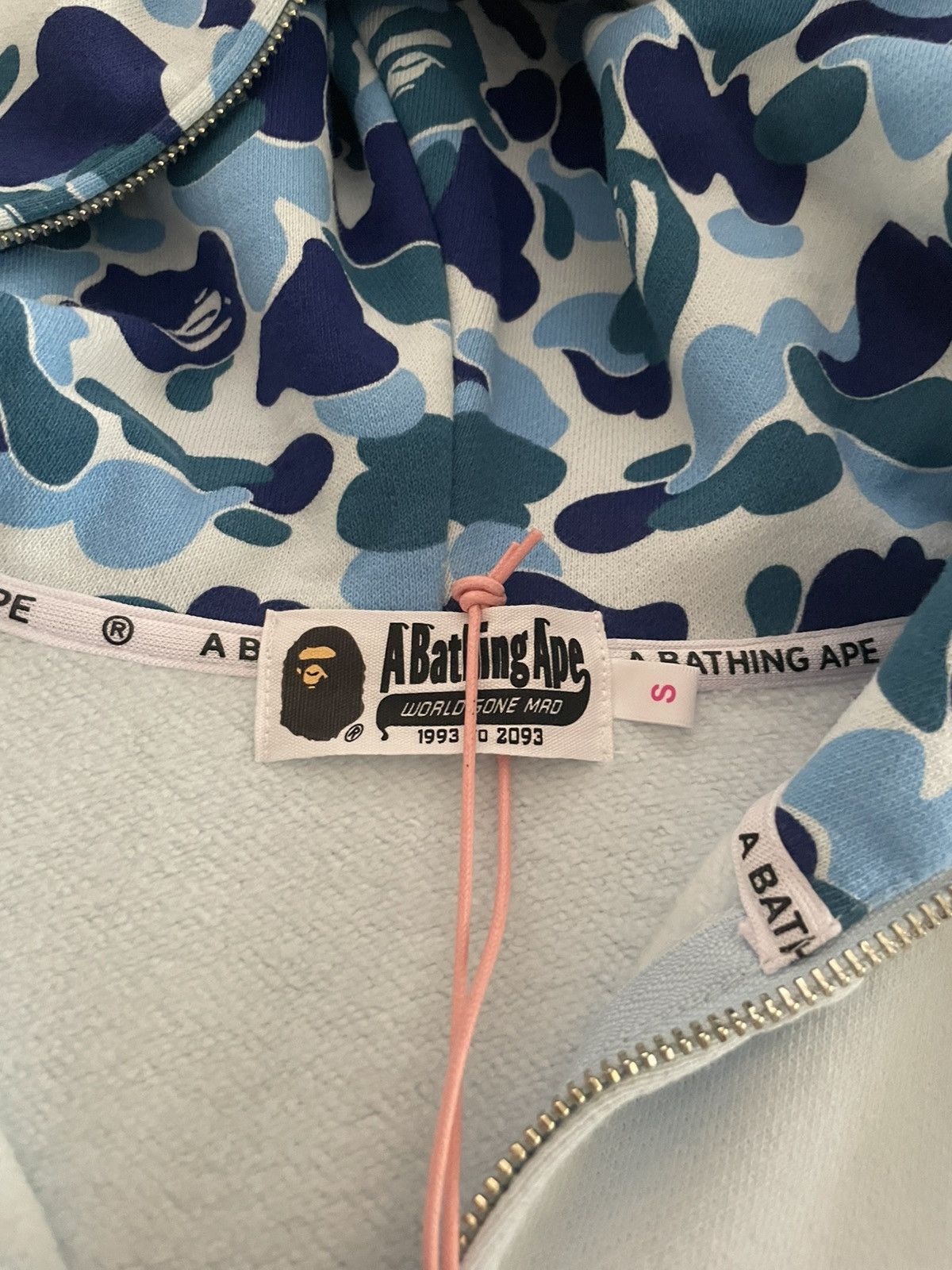 Bape ABC CAMO CRYSTAL STONE BAPE FULL ZIP HOODIE Size S / US 4 / IT 40 - 2 Thumbnail