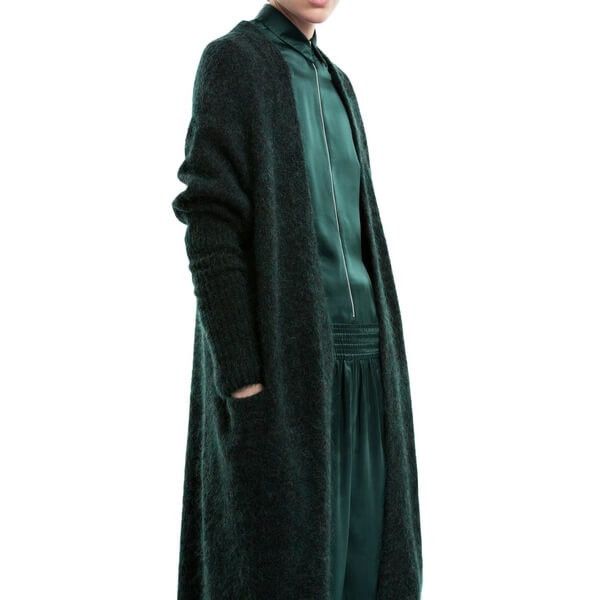 Acne Studios Acne Studios Raya Wool And Mohair Blend Cardigan Size S / US 4 / IT 40 - 2 Thumbnail