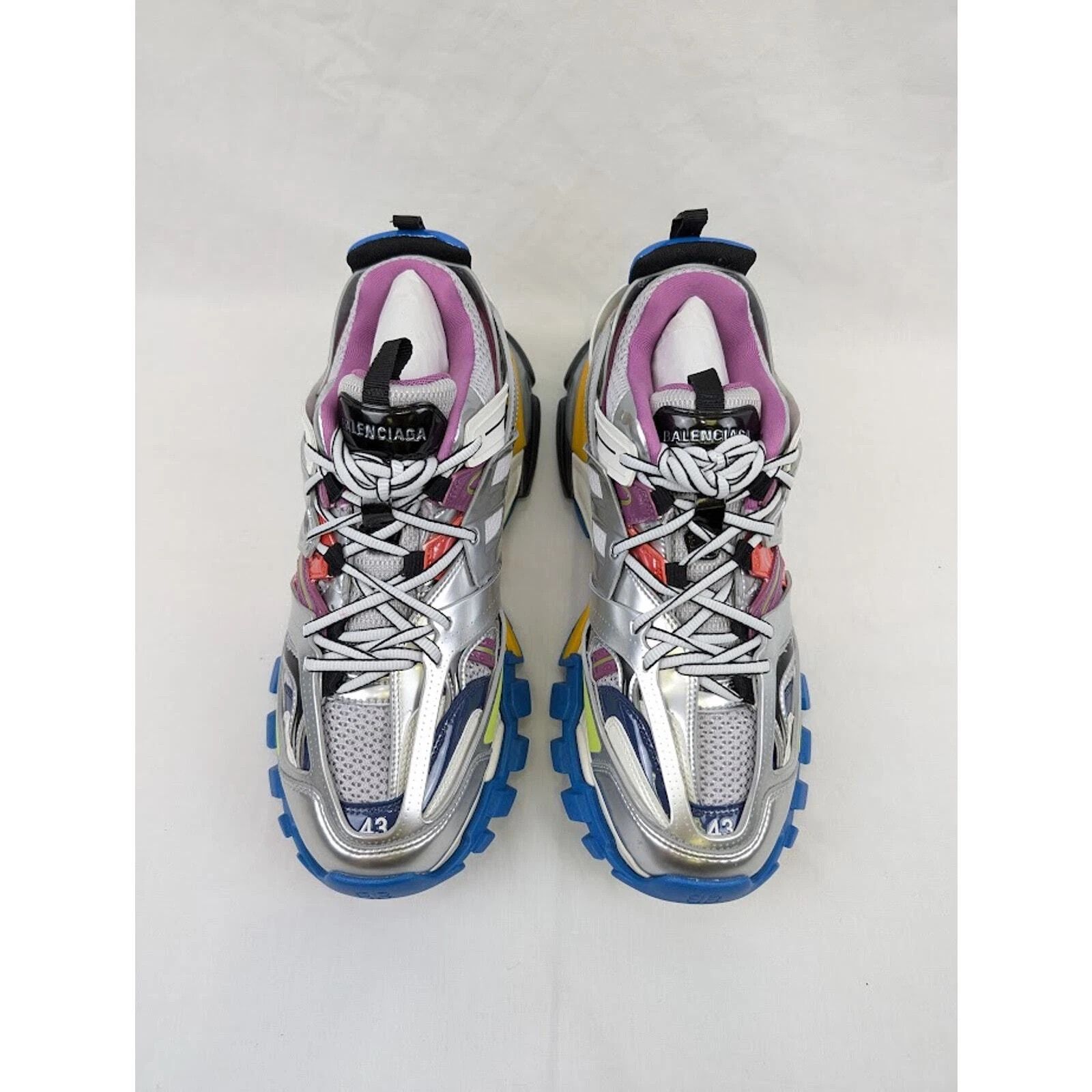 Balenciaga o1rshd1 Track Sneakers in Multicolor Size US 9 / EU 42 - 15 Thumbnail