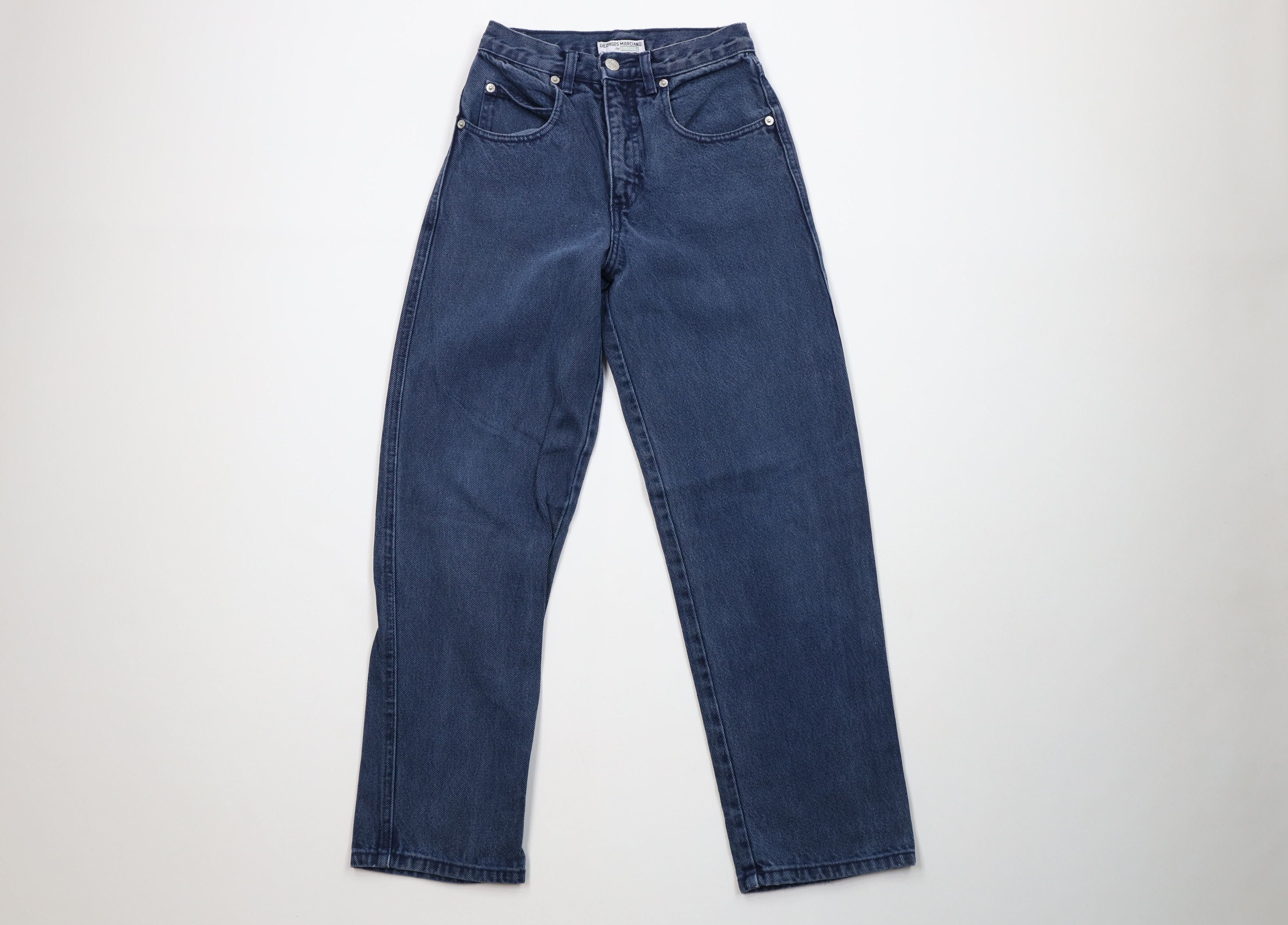 Guess Vintage 80s 90s Guess Straight Leg Denim Jeans Blue USA Size 34" / US 12 / IT 48 - 1 Thumbnail