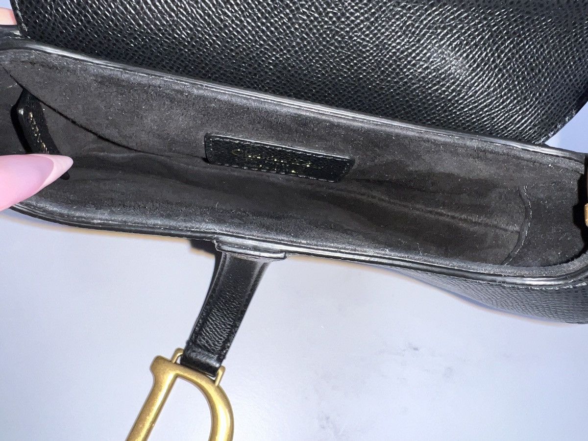 Dior CD Christian Dior Saddle Mini Shoulder Handle Bag Purse Size ONE SIZE - 8 Thumbnail