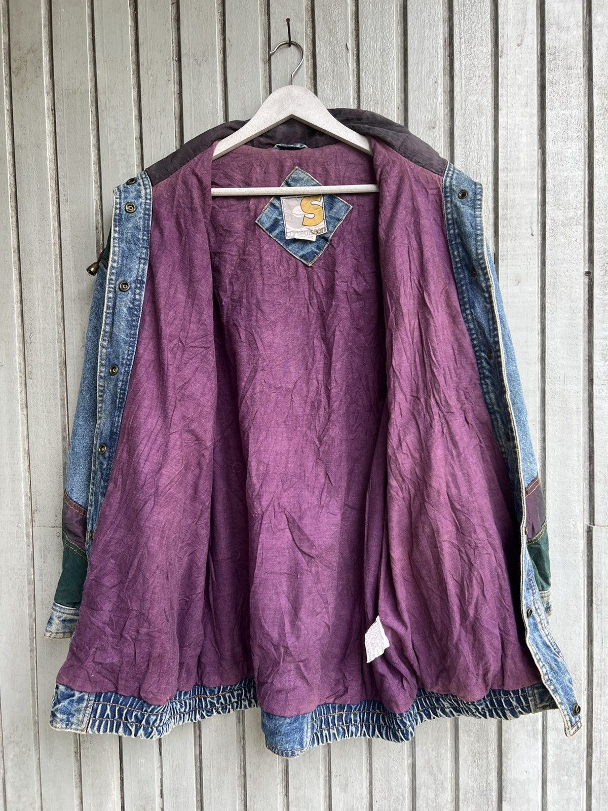 Current/Elliot × Japanese Brand Current seen pachwork denim jacket Size US M / EU 48-50 / 2 - 17 Thumbnail