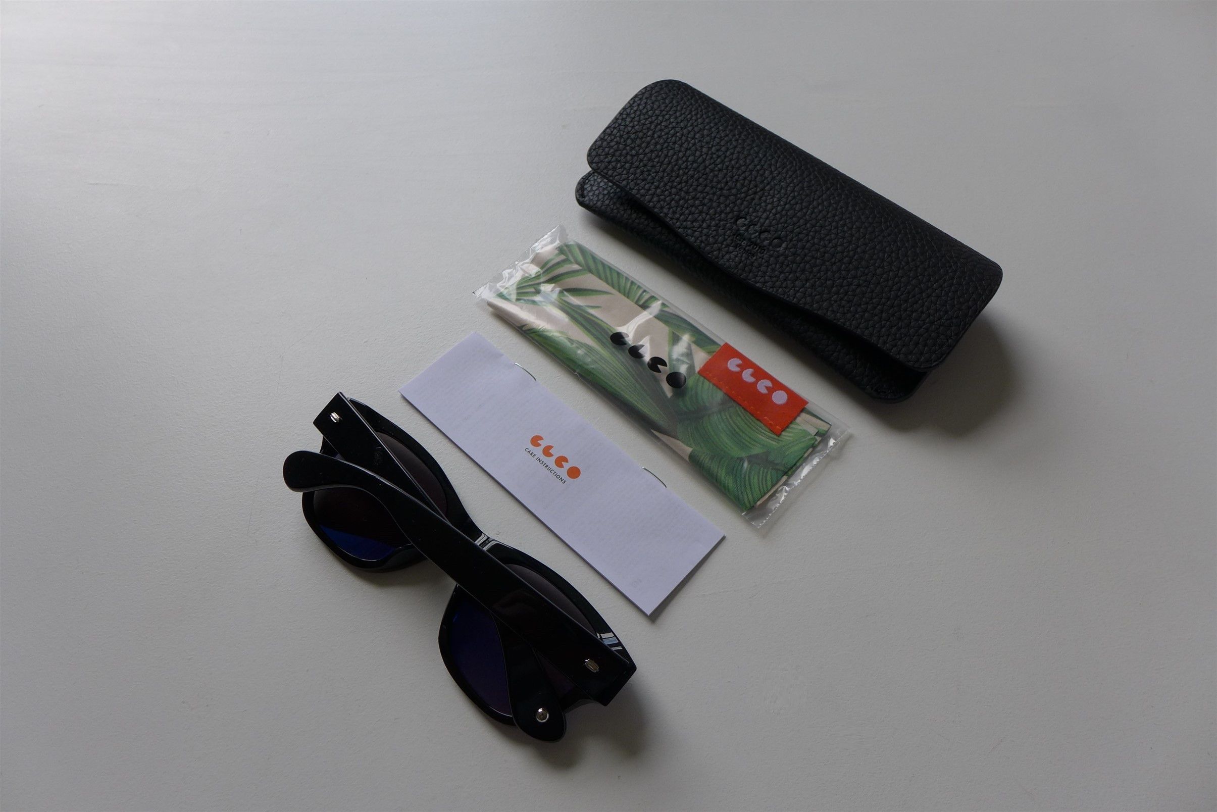 Garrett Leight GLCO x John Terzian Sunglasses -- Black Acetate Size ONE SIZE - 4 Thumbnail