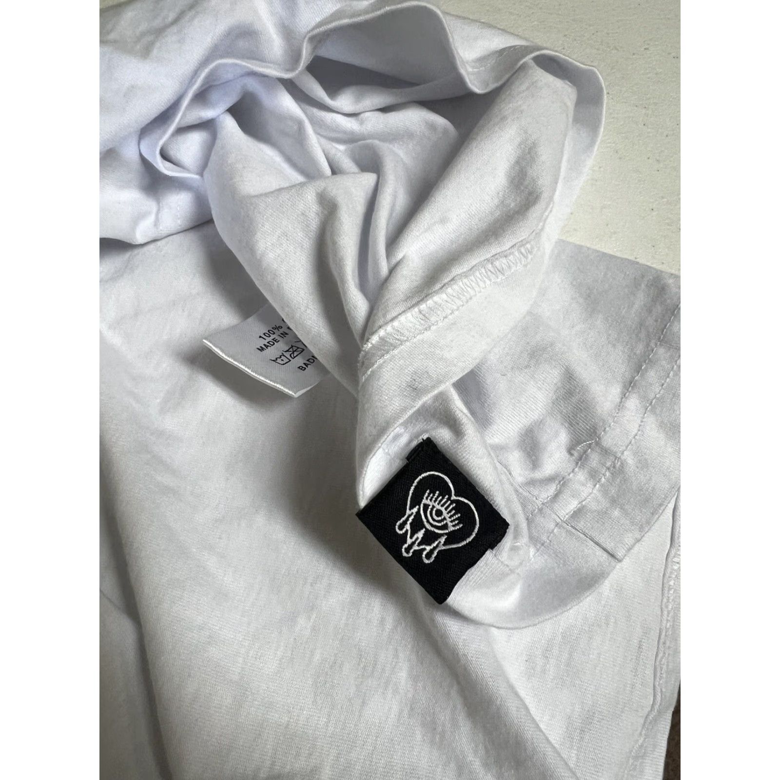 Vintage Bad Monday T-Shirt Dark side Of Life Skull Tee White Short Sleeve XL Men Crew Neck Vintage? No (remove question) Size US XL / EU 56 / 4 - 3 Thumbnail