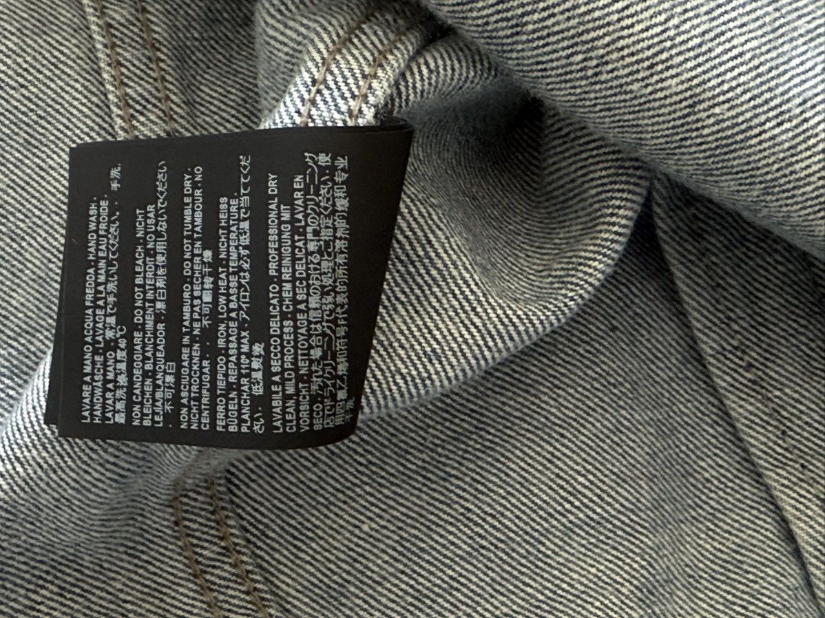 Balenciaga Balenciaga Graffiti Denim Jacket Paris 75007 Size 52 Size US L / EU 52-54 / 3 - 9 Thumbnail
