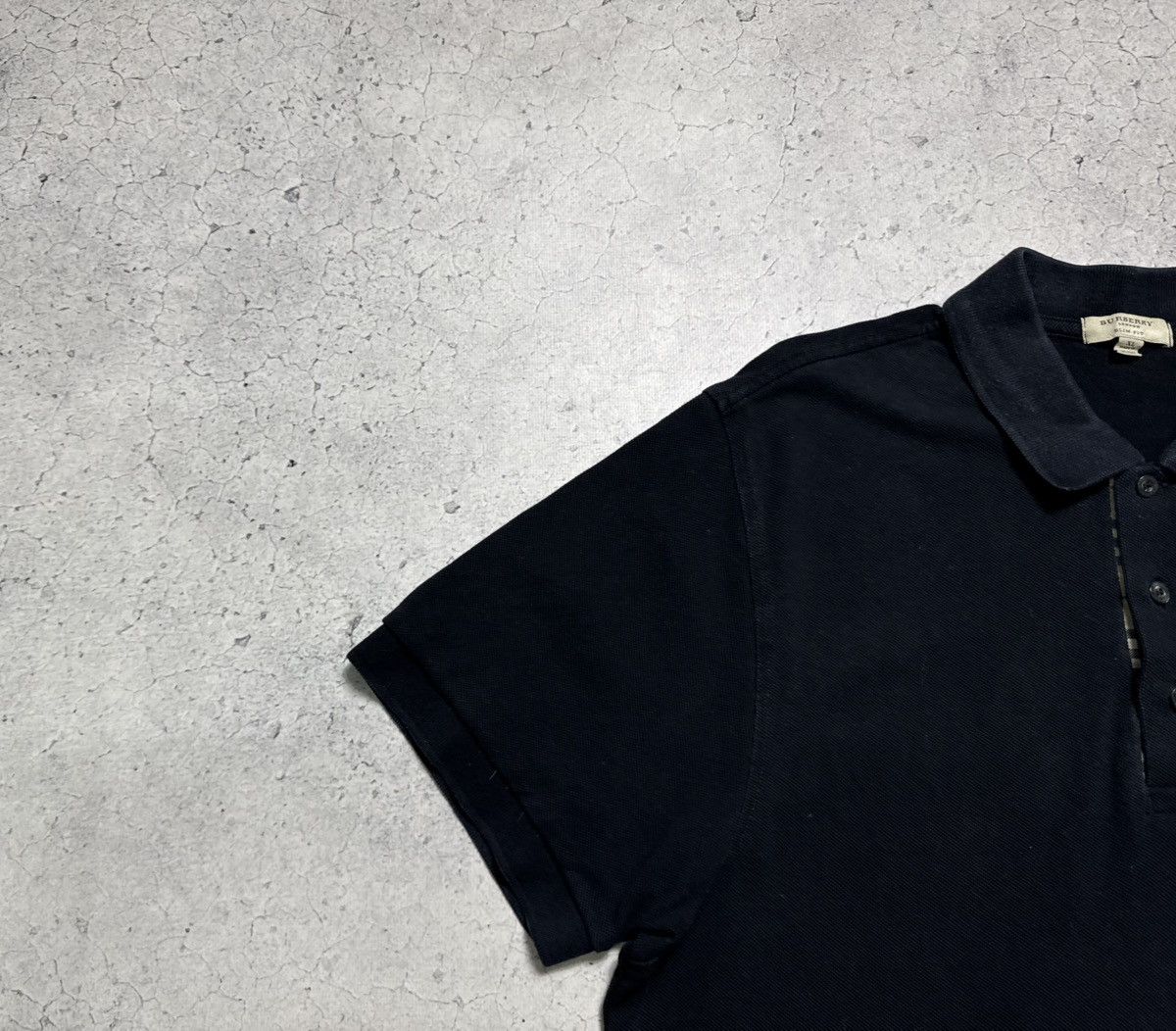 Burberry Burberry London Luxury Polo T-Shirt Black Size US XL / EU 56 / 4 - 4 Thumbnail