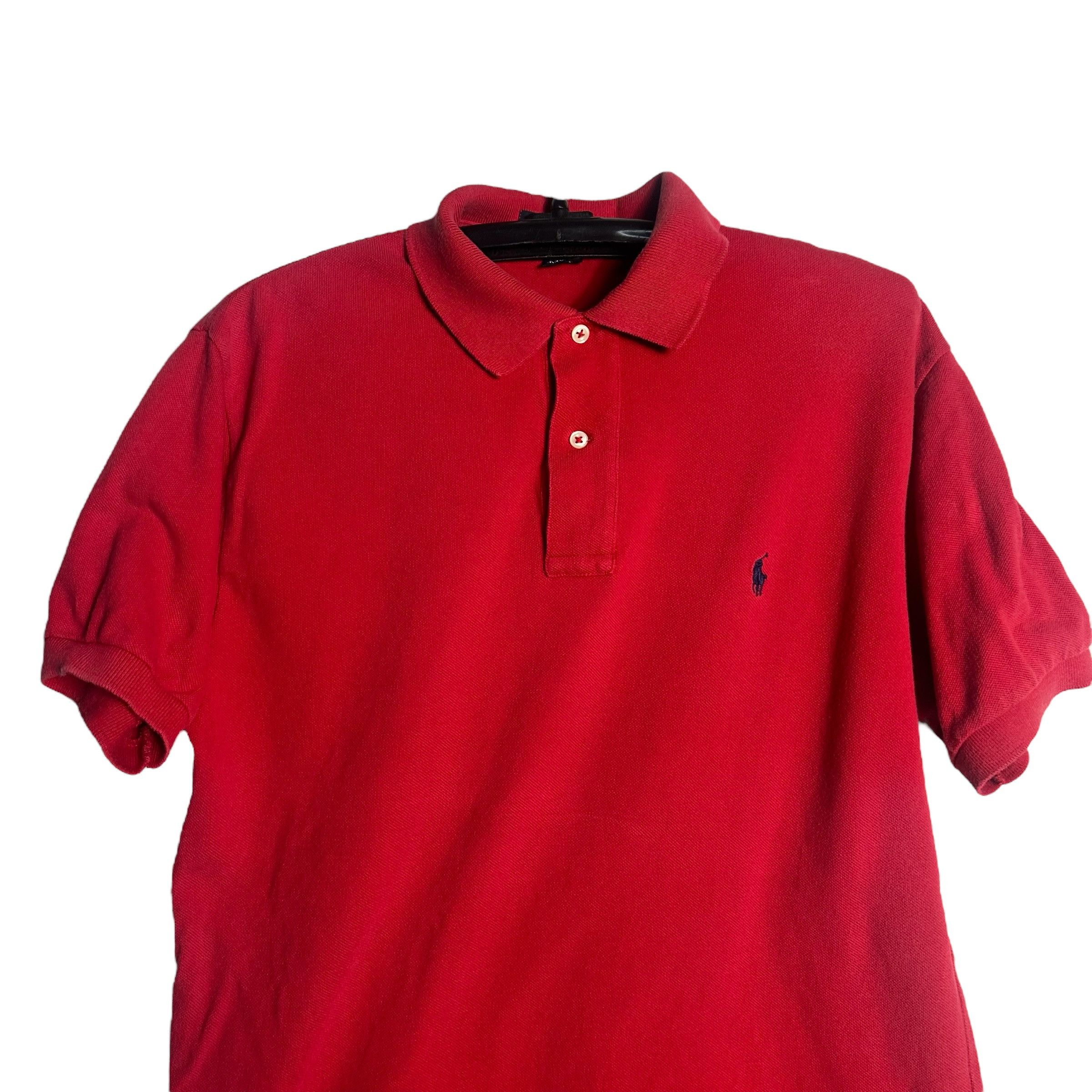 Polo Ralph Lauren 🔥RARE🔥Vintage Polo Ralph Lauren Plain Polo Shirt Size US S / EU 44-46 / 1 - 2 Thumbnail