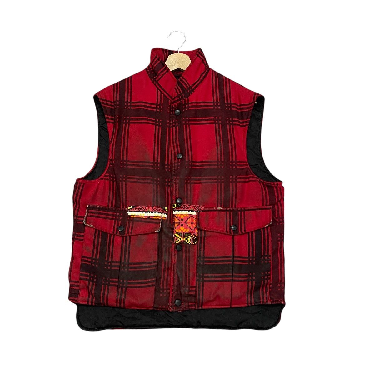 L.L. Bean 80s LL Bean Made in USA Embroidery Patch Hunting Down Vest Size US M / EU 48-50 / 2 - 1 Thumbnail
