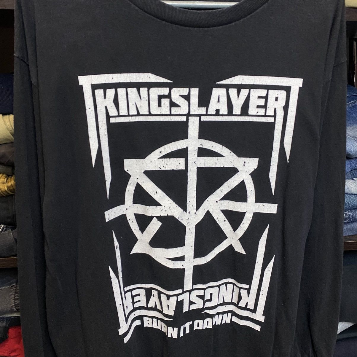 WWE Vintage WWE Wrestling Kingslayer Big Logo 00’s longsleeve Size US M / EU 48-50 / 2 - 2 Thumbnail
