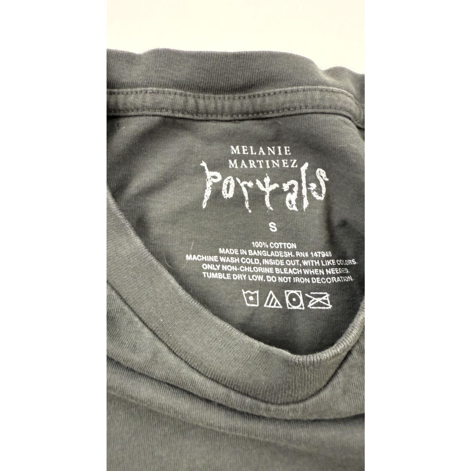 Vintage Melanie Martinez Portals Shirt Womens Small Black Graphic Butterfly Tee Tour Music Boys? No, end with Gender if applicable. Size S / US 4 / IT 40 - 3 Thumbnail