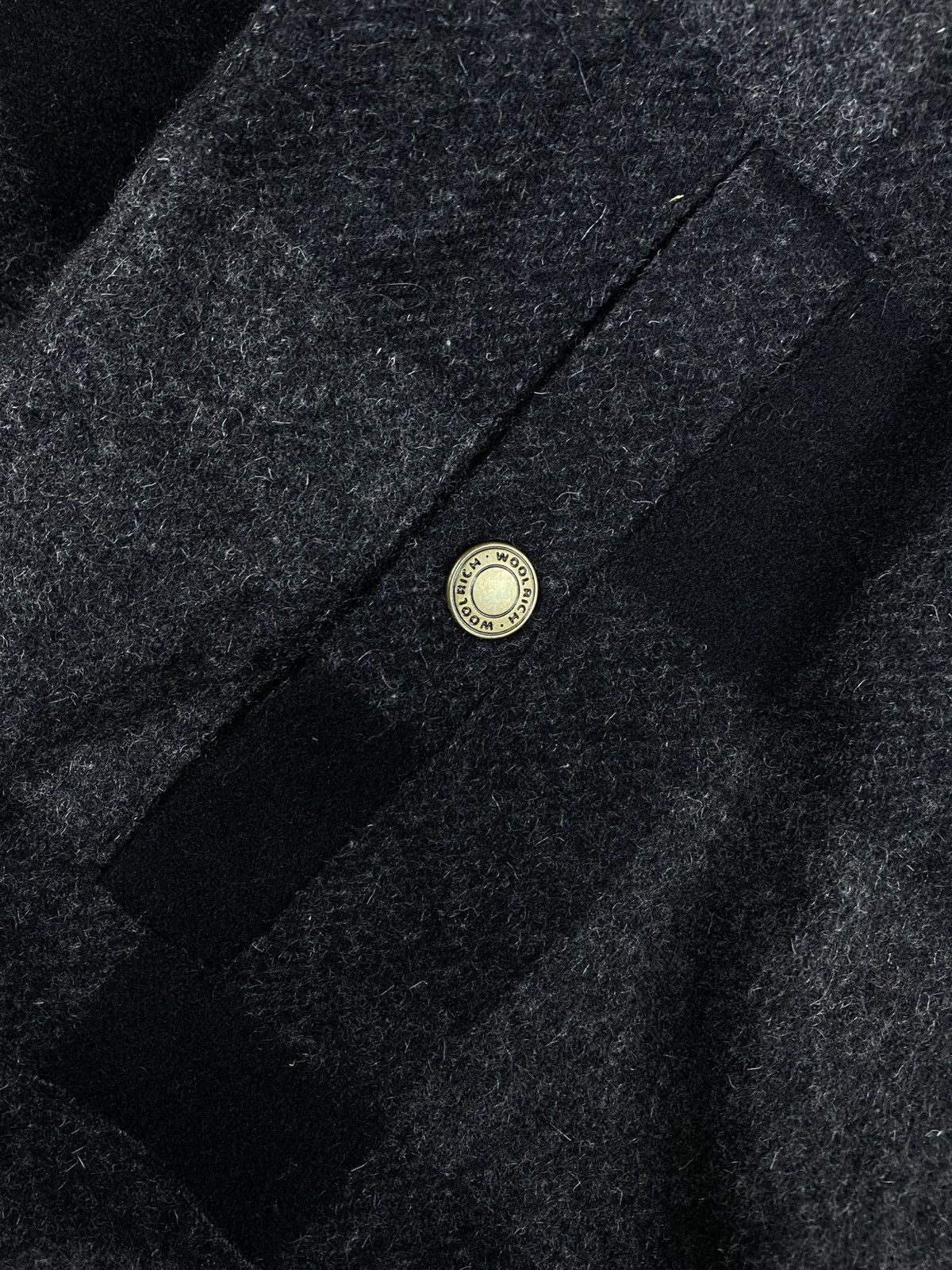 Woolrich Woolen Mills 🔥Vintge Woolrich X Rattle Trap Grey Checked Wool Jacket Size US M / EU 48-50 / 2 - 10 Thumbnail
