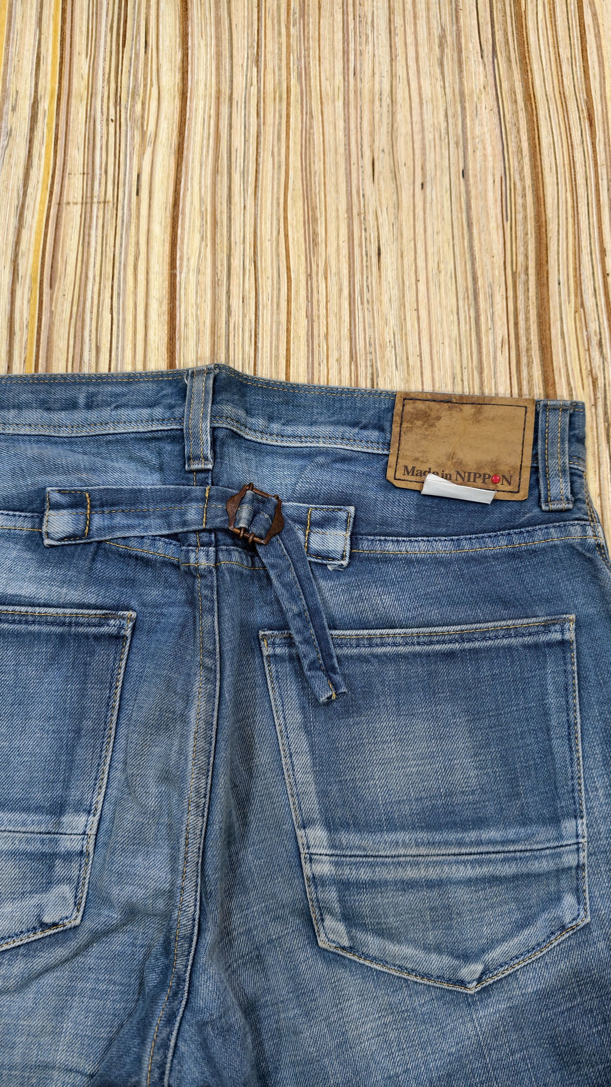 Japanese Brand Flared jeans back number Size US 34 / EU 50 - 6 Thumbnail