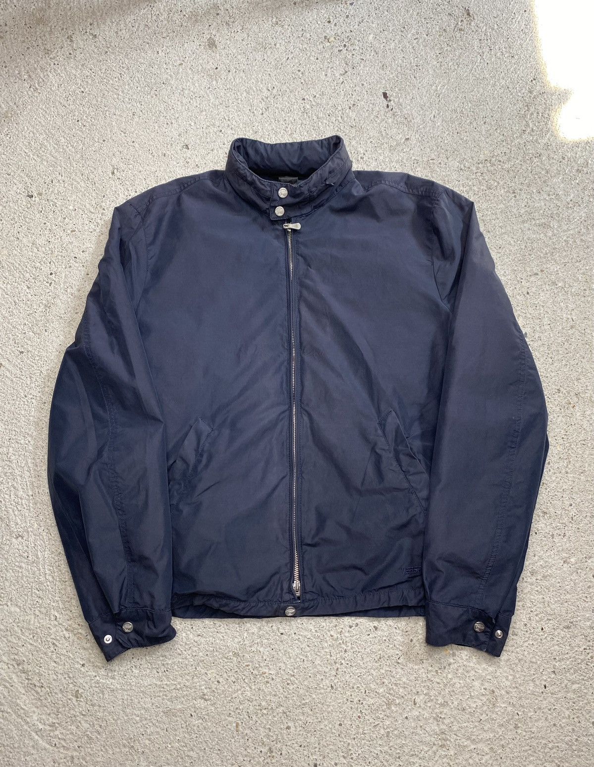 Versace Vintage versace sport windbreaker bomber jacket navy Size US L / EU 52-54 / 3 - 1 Thumbnail