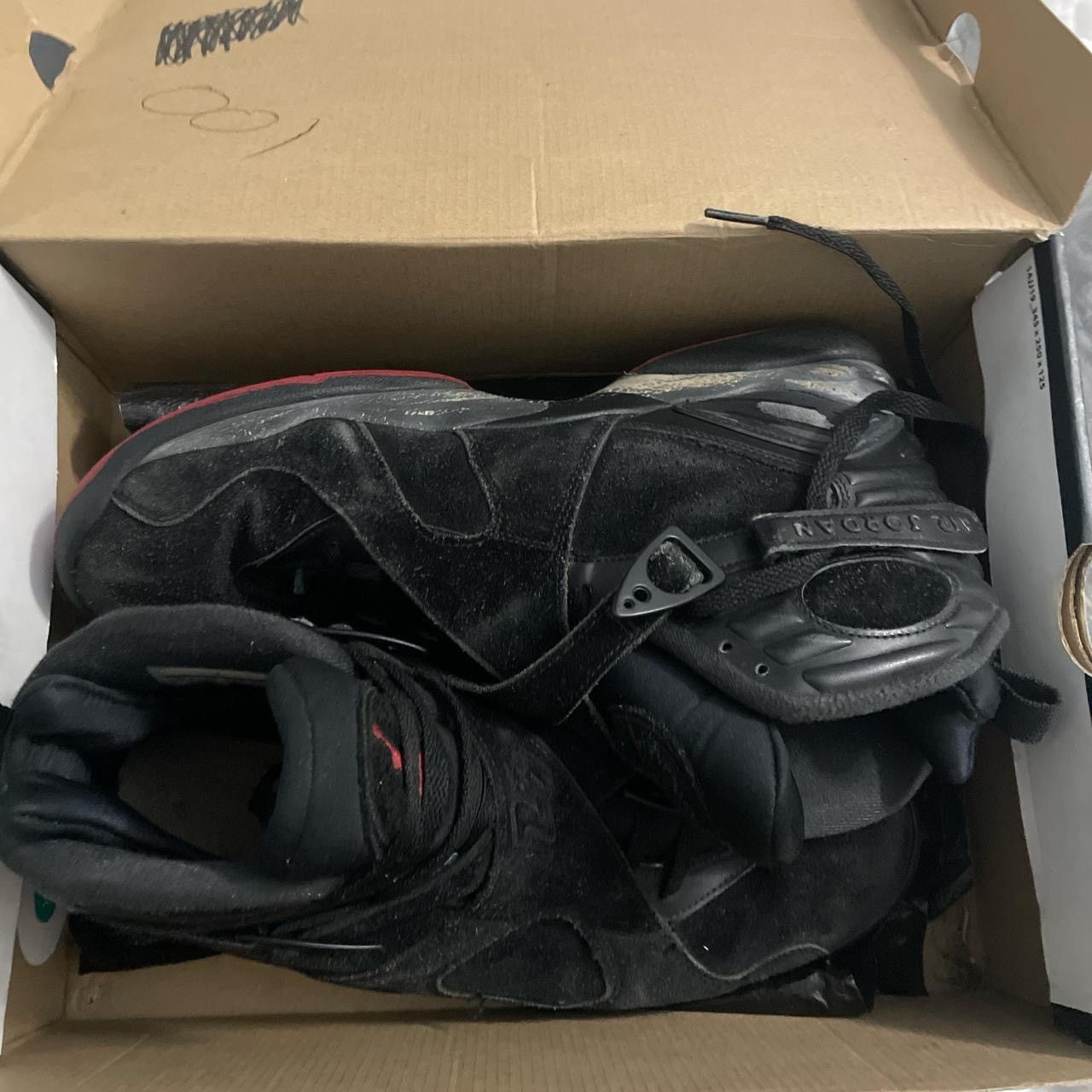 Jordan Brand jordan retro 8 bred black cement Size US 10.5 / EU 43-44 - 6 Thumbnail