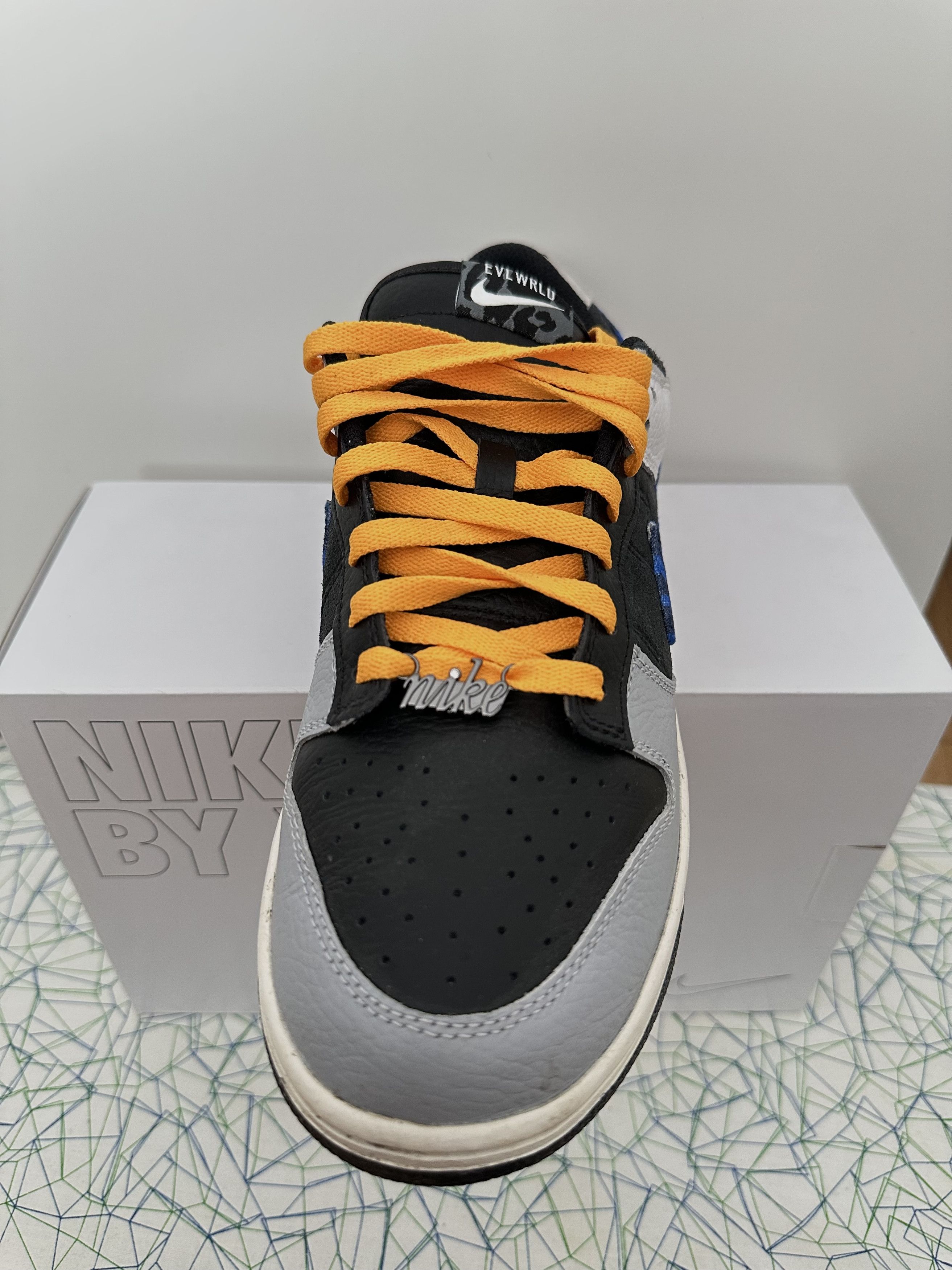 Nike Nike Dunk Low Split Identity Custom Nike By You – One of One Size US 10 / EU 43 - 2 Thumbnail