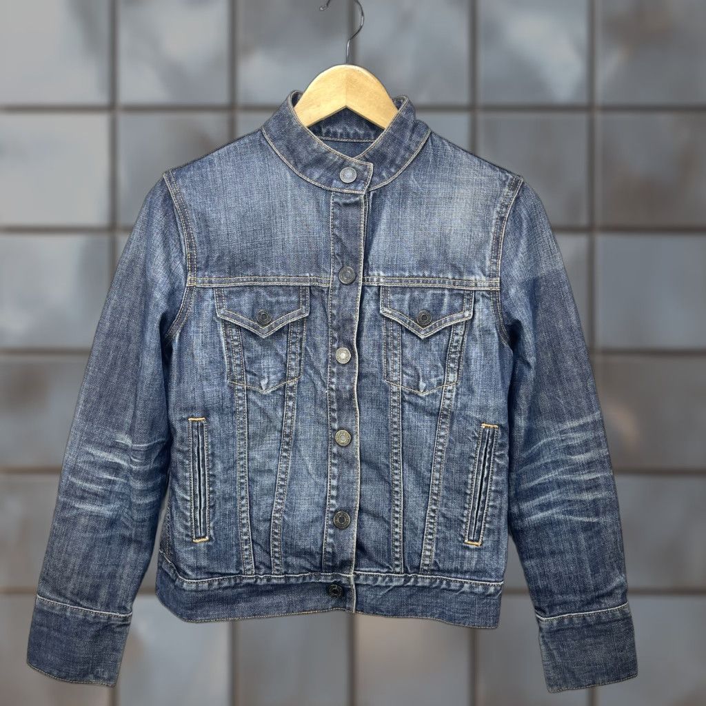 Gap VINTAGE Gap Denim Jacket Jean Womens Small Size 28" / US 6 / IT 42 - 1 Thumbnail