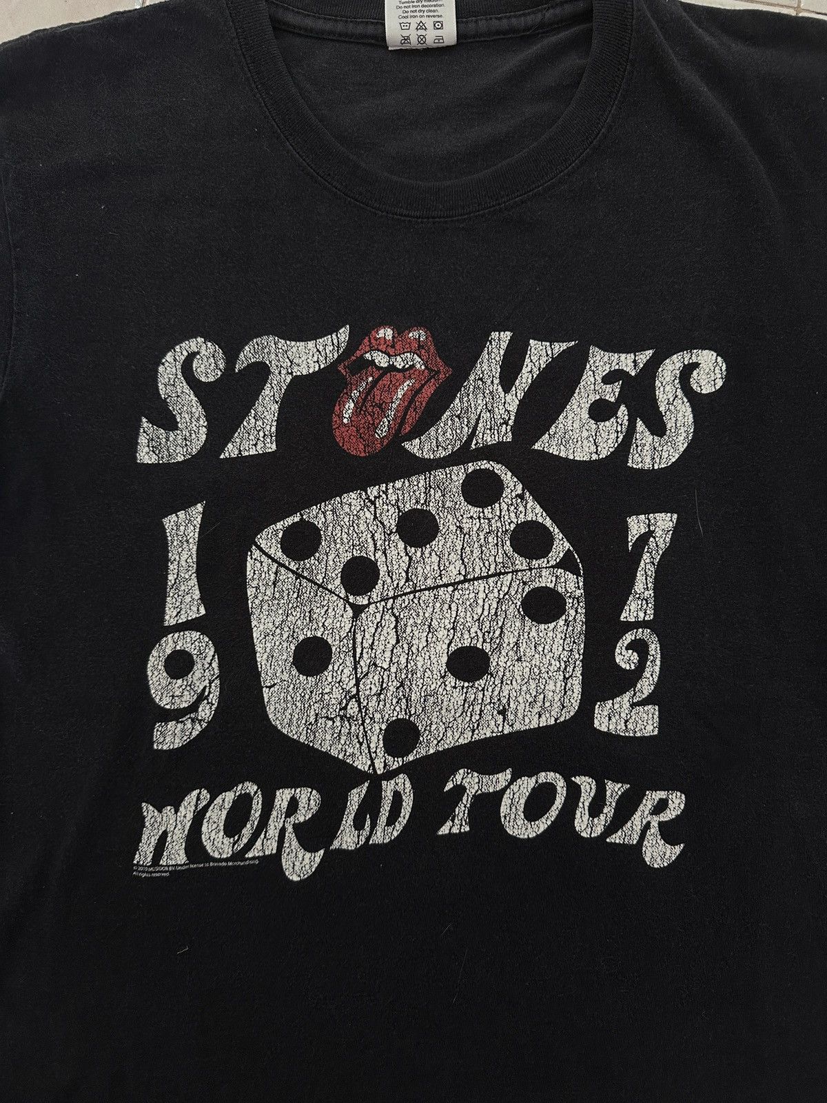 Band Tees × The Rolling Stones × Vintage Vintage The Rolling Stones World Tour 1972/2010 Tee Size US S / EU 44-46 / 1 - 3 Thumbnail