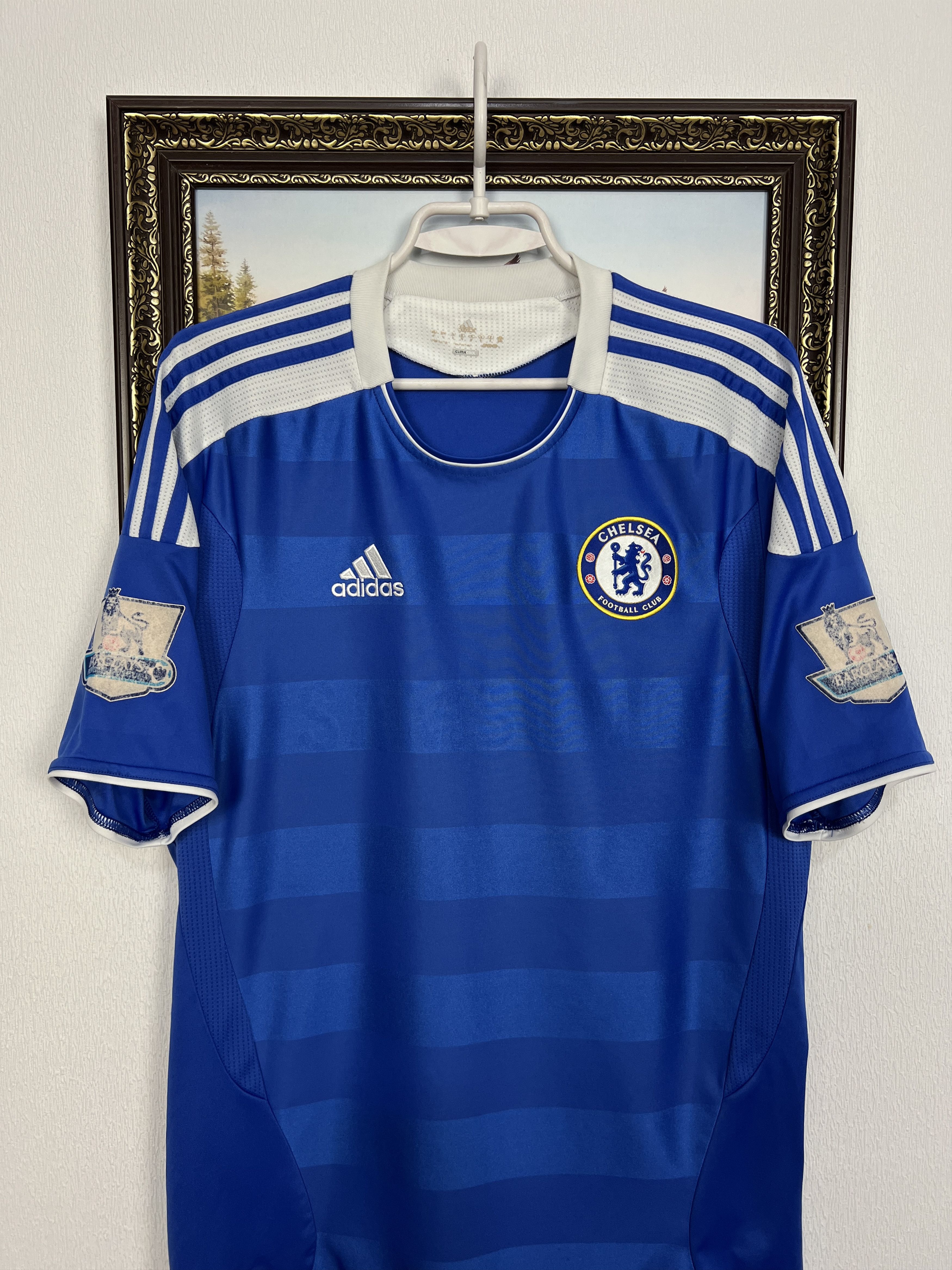 Adidas Chelsea Home football shirt 2011 Soccer #26 Terry Jersey Size US L / EU 52-54 / 3 - 3 Thumbnail