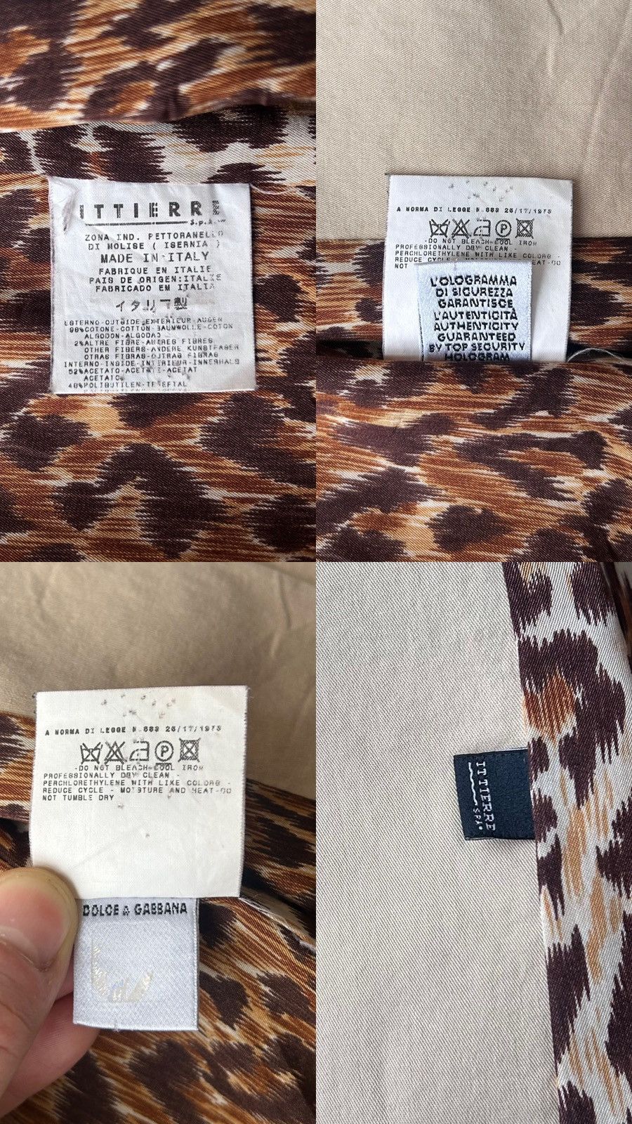 Dolce & Gabbana Dolce Gabbana Leopard Lining Button Blazer Size M / US 6-8 / IT 42-44 - 9 Thumbnail