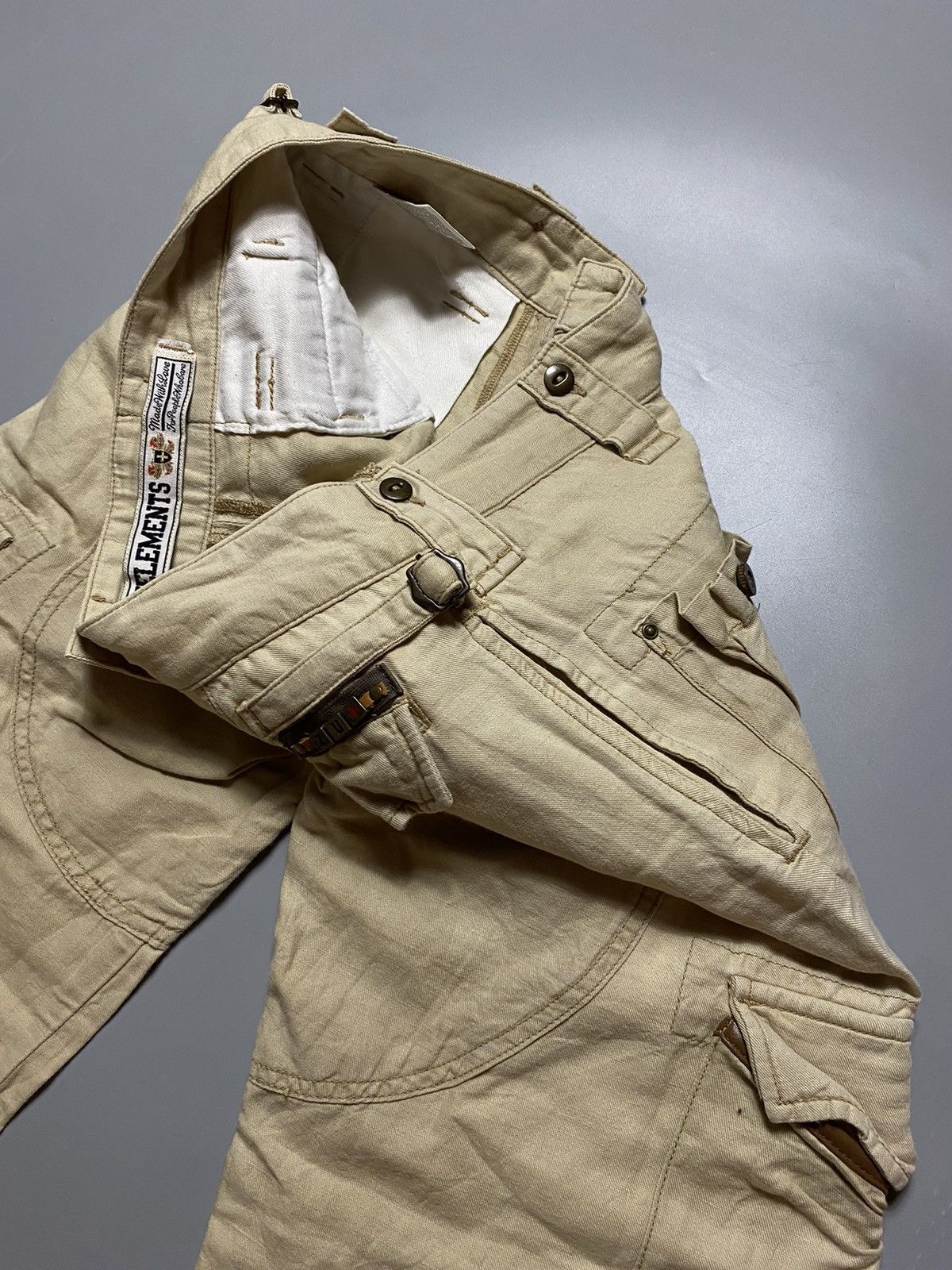 Japanese Brand × Vintage Zuelements multi pocket cargo pants Size US 29 - 7 Thumbnail