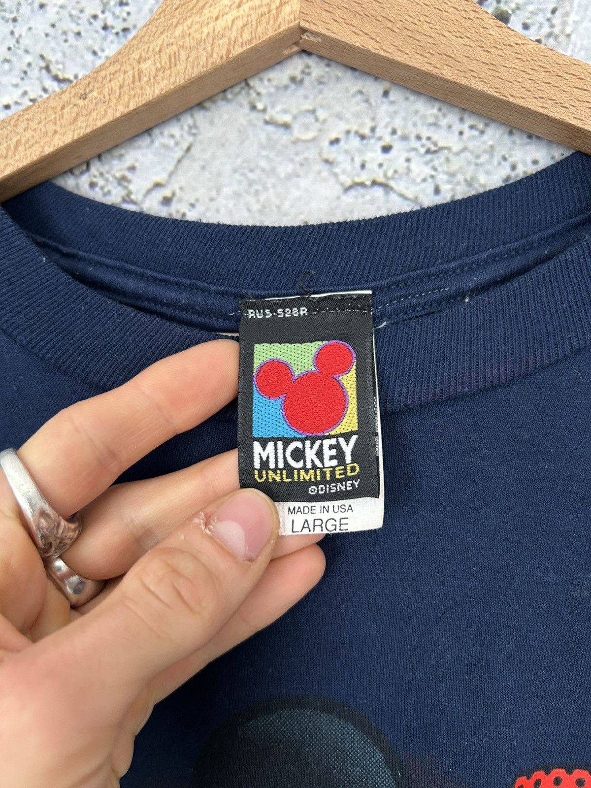 Mickey Mouse Mickey Mouse Orlando Florida Disney Graphic Tee 90s Size US L / EU 52-54 / 3 - 4 Thumbnail