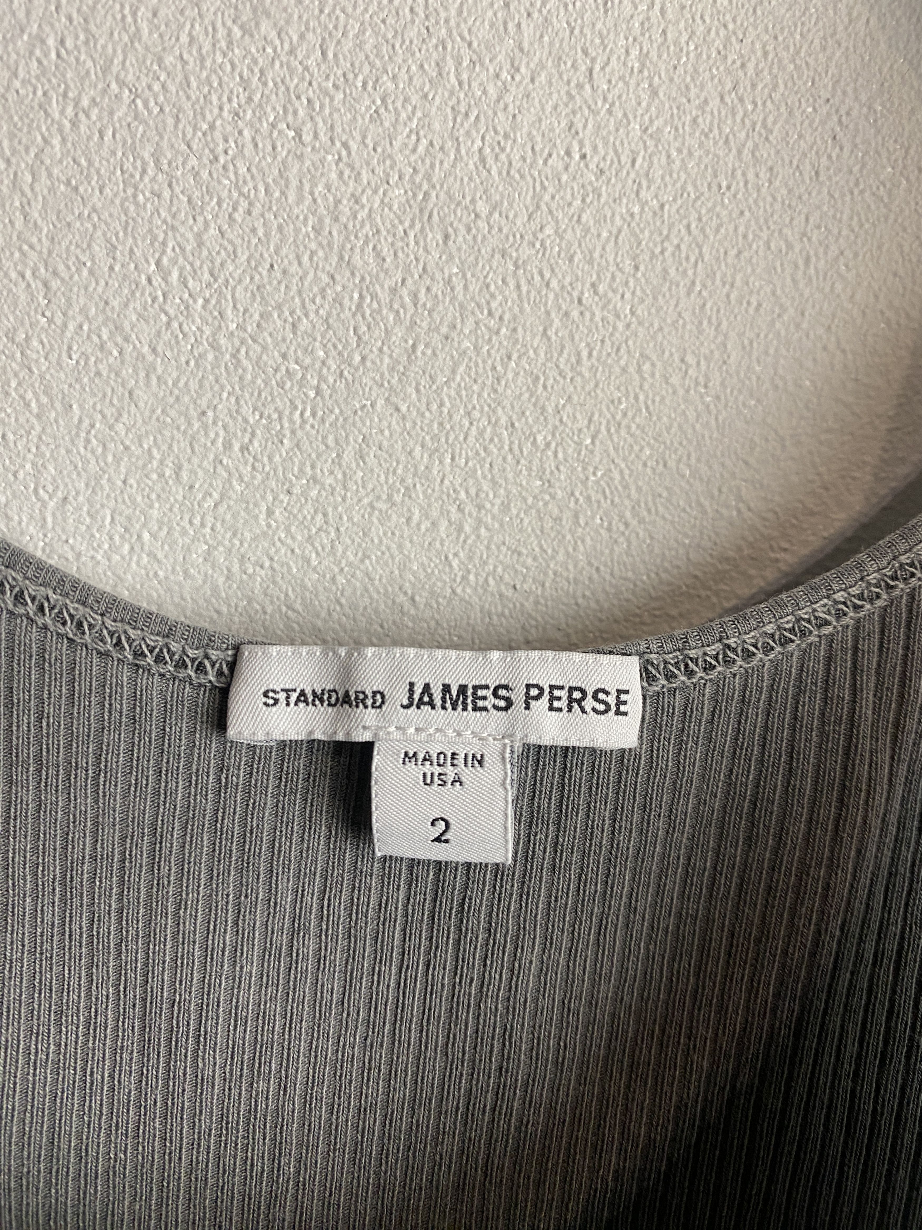James Perse James Perse Ribbed Daily Tank cotton lycra Size M / US 6-8 / IT 42-44 - 3 Thumbnail