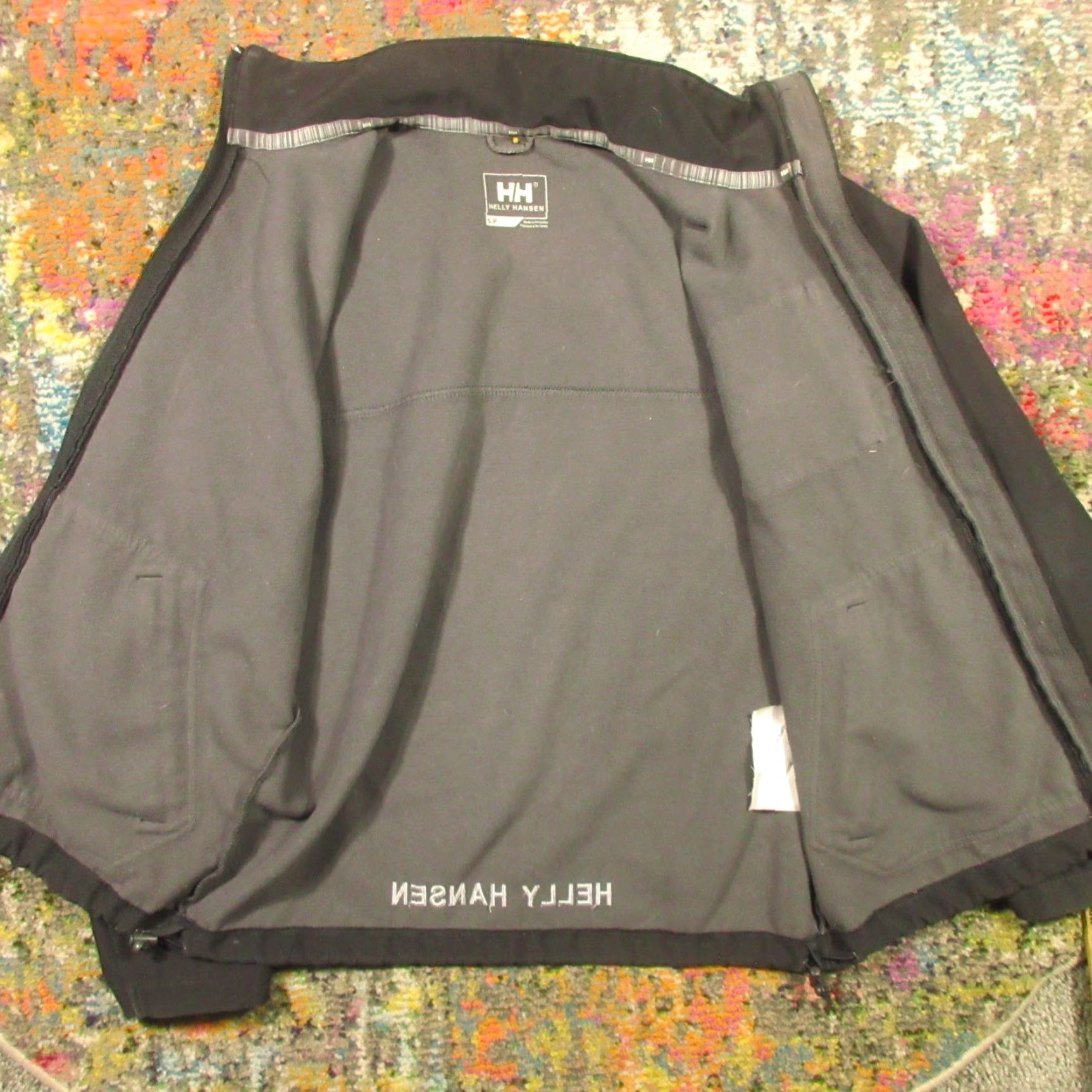 Helly Hansen Helly Hansen Paramount Jacket Women’s S Black Soft Shell Lining Embroidered Logo Zipper Regular Short Sleeve Machine Washable Size S / US 4 / IT 40 - 7 Thumbnail