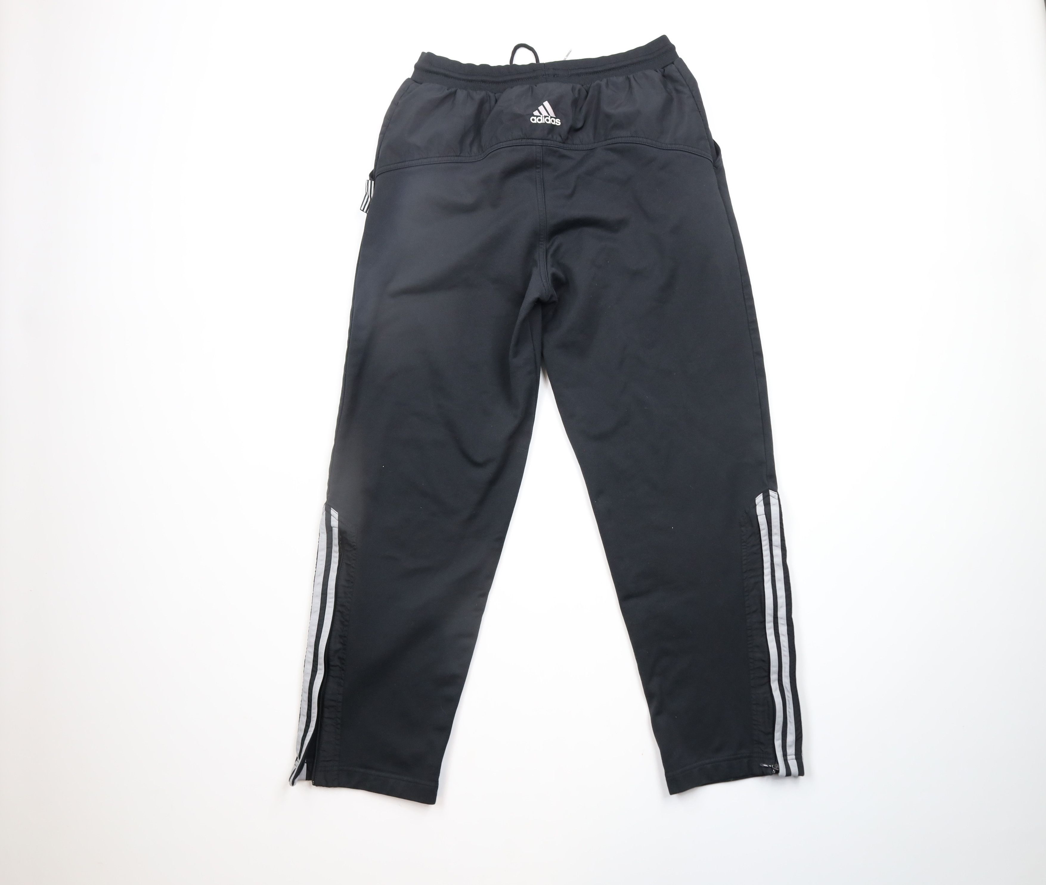 Adidas × Vintage Vintage 90s Adidas Reflective Stripes Tapered Leg Sweatpants Size US 34 / EU 50 - 8 Thumbnail