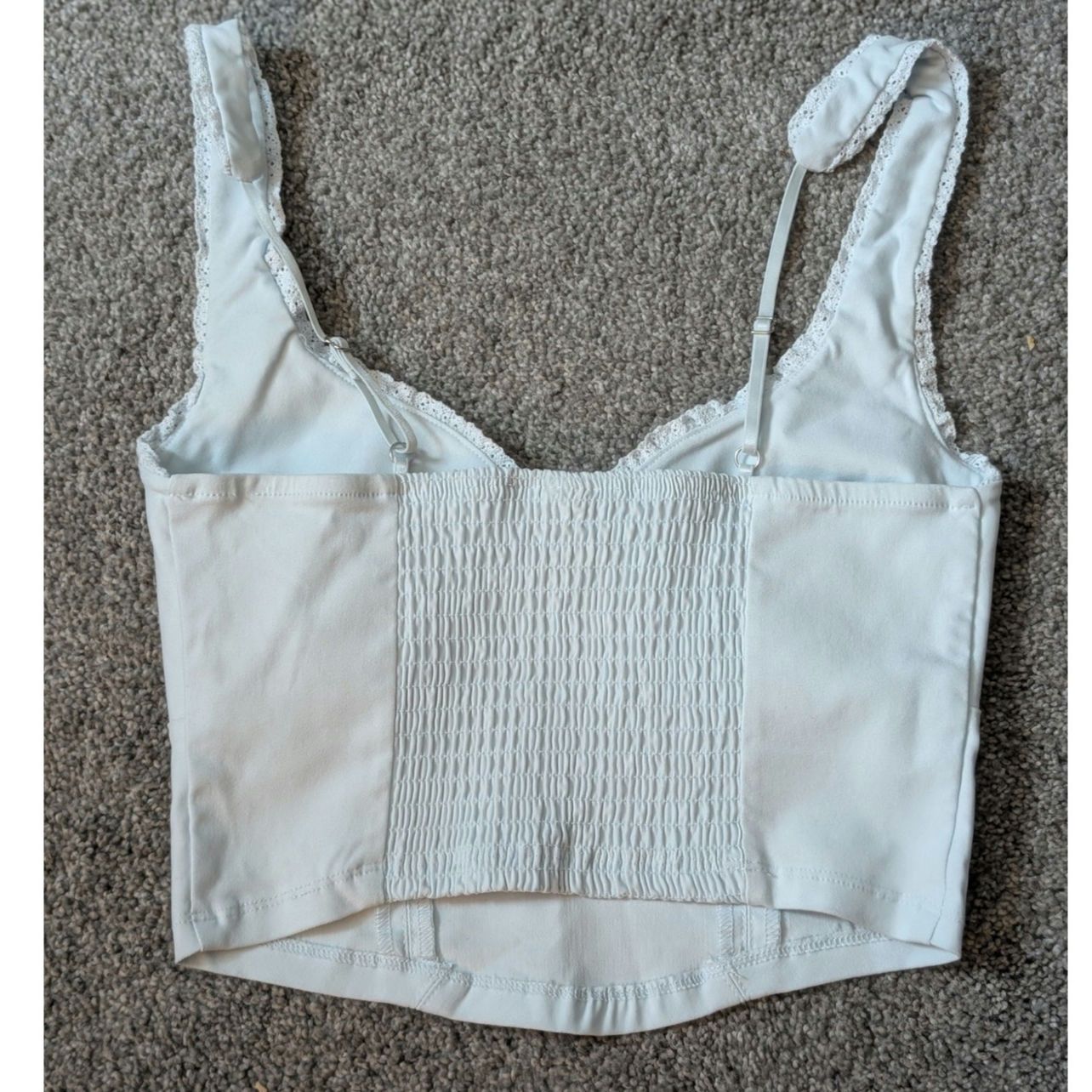 Target Basics Light Blue Summer Top w/ Front Tie | Top by Wild Fable Size S / US 4 / IT 40 - 6 Thumbnail