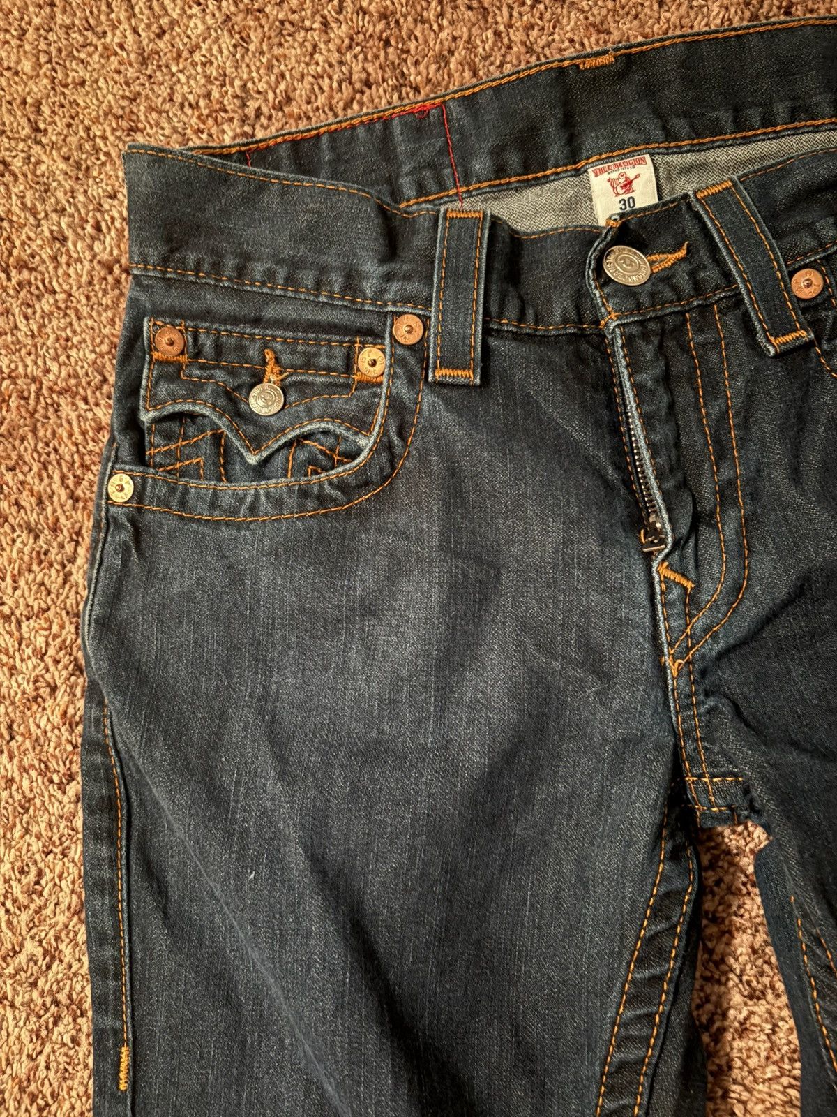 True Religion × Vintage Dead stock 2003 true religion jeans Size US 30 / EU 46 - 6 Thumbnail