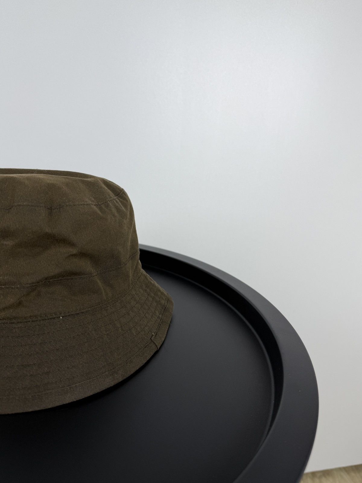 Barbour Men’s Barbour Wax Bucket Hat Olive Green Waxed Cotton Size S Size 30 - 7 Thumbnail