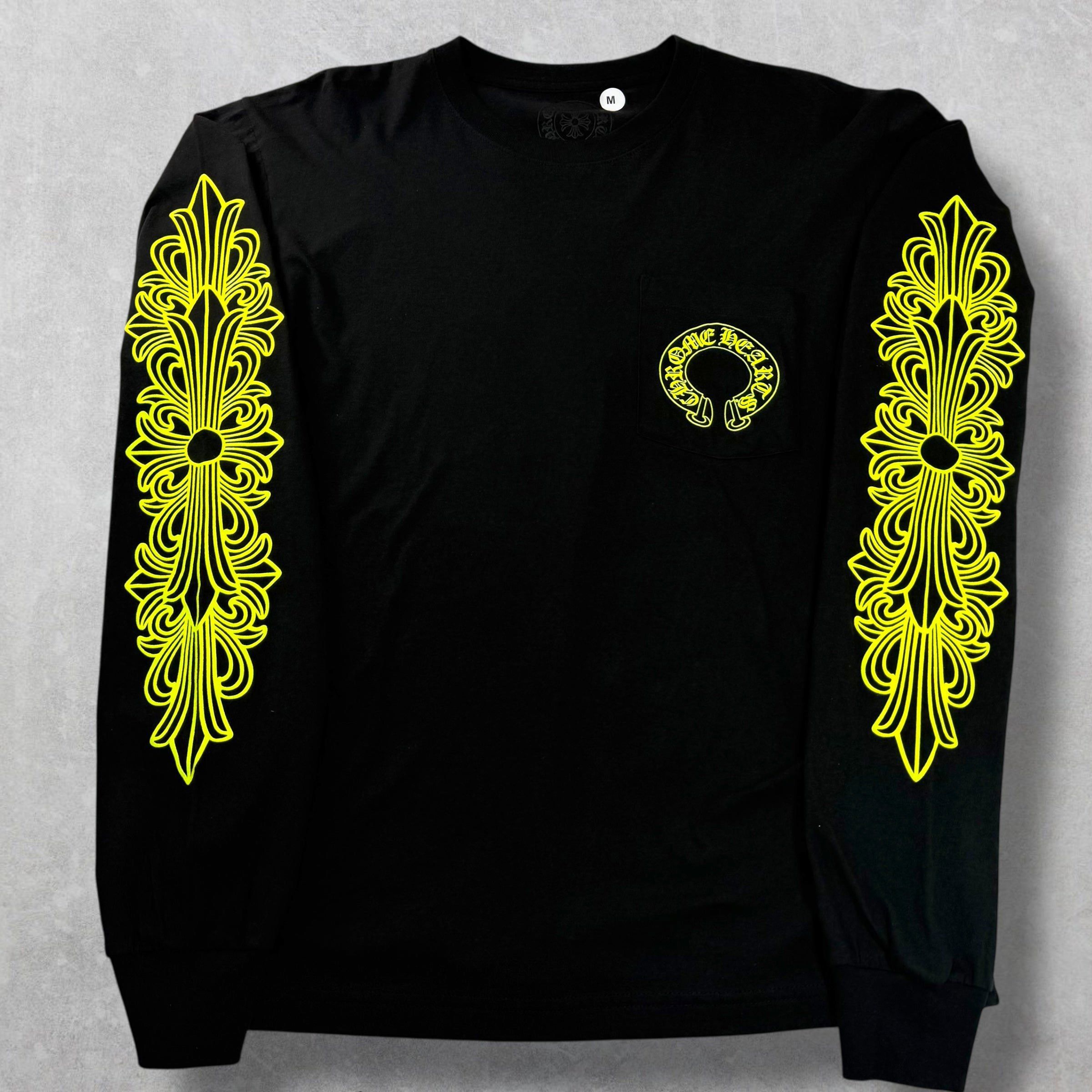 Chrome Hearts Chrome Hearts Neon Floral Long Sleeve M Size US M / EU 48-50 / 2 - 2 Thumbnail