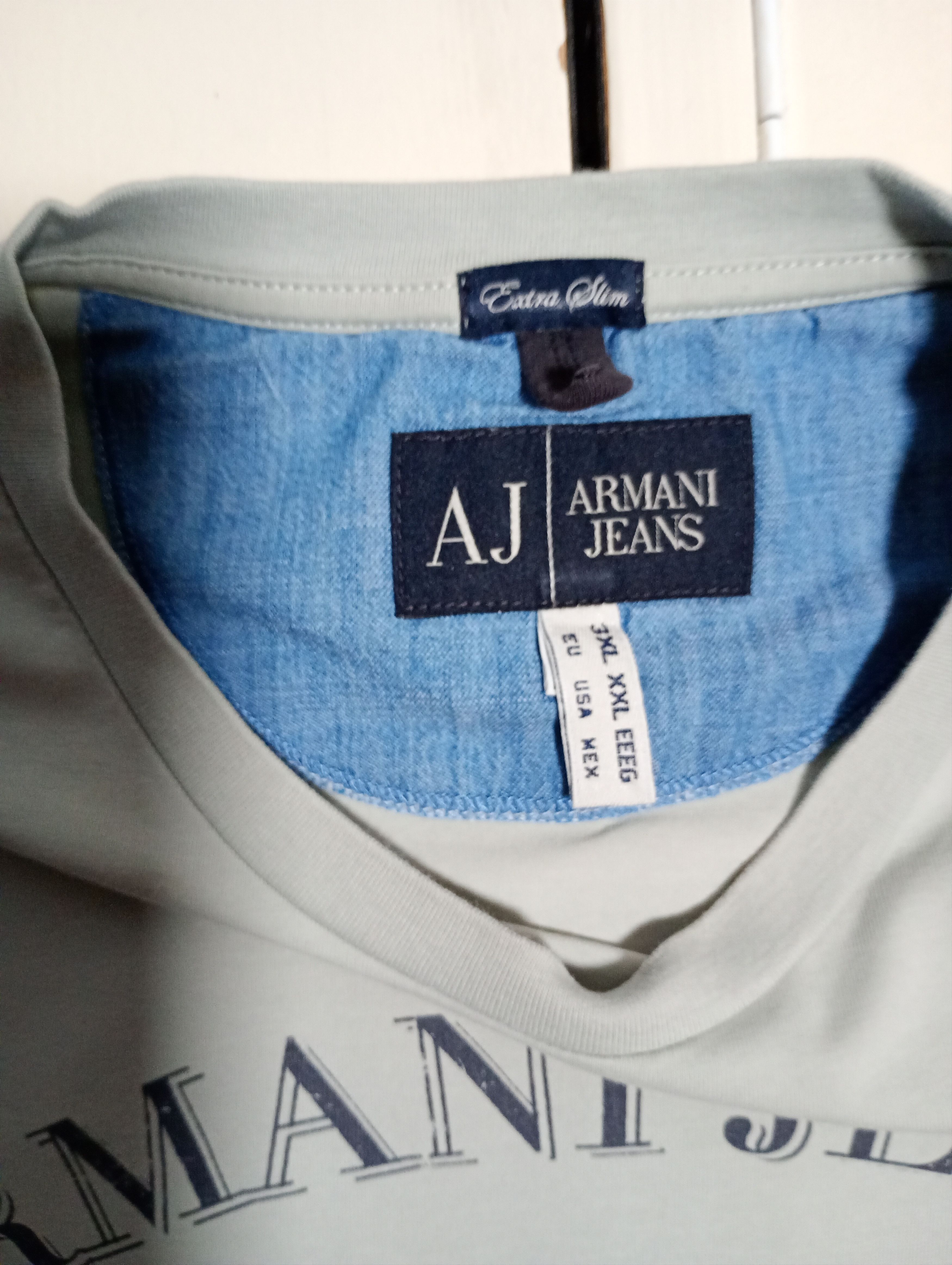 Armani Armani Jeans T-Shirt Size US XXL / EU 58 / 5 - 8 Thumbnail