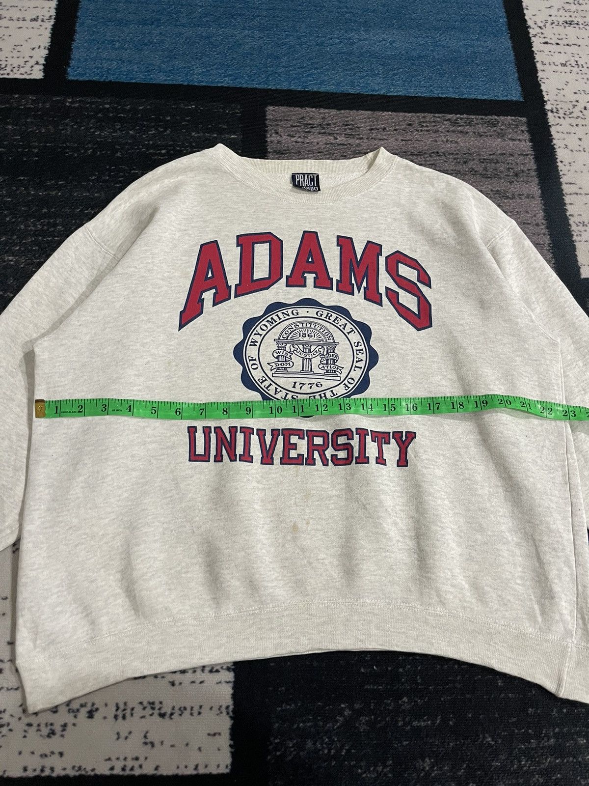 Vintage Vintage University Adams Sweatshirt Size US XL / EU 56 / 4 - 14 Thumbnail