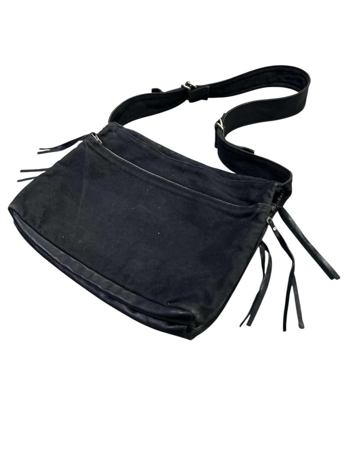 Yohji Yamamoto Y’S YOHJI YAMAMOTO LEATHER SLING BAG/CROSS BODY MAN Size ONE SIZE - 15 Thumbnail