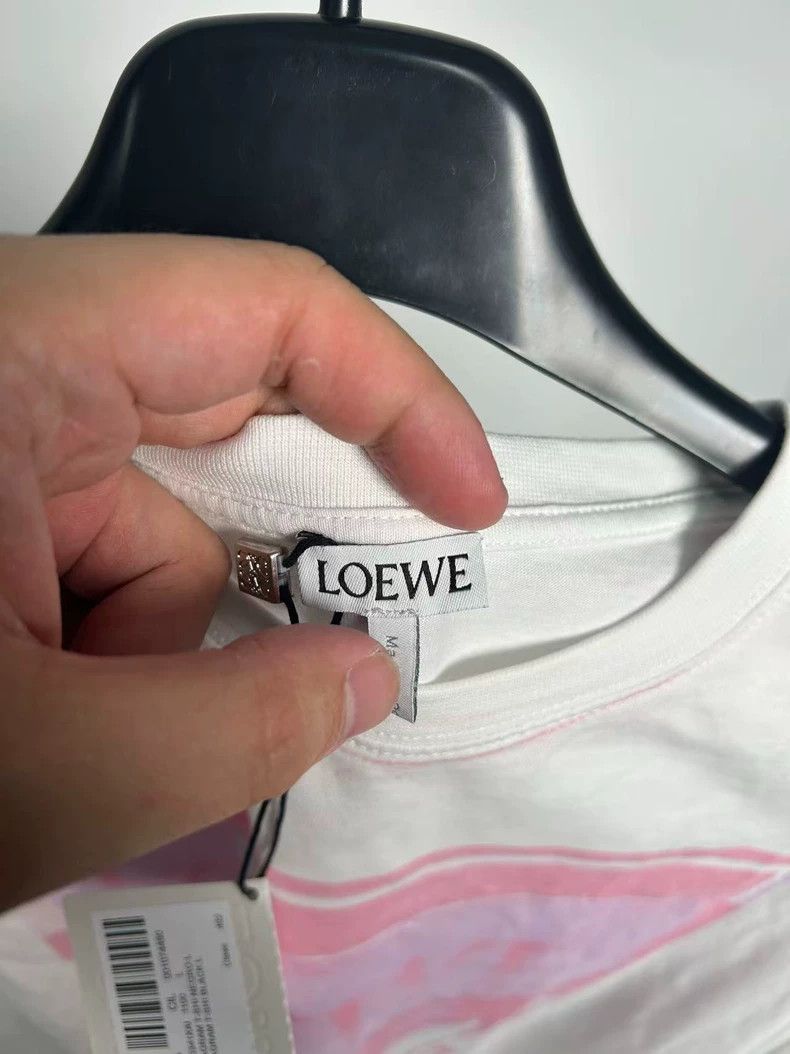 Loewe LOEWE White short-sleeved T-shirt Size XS / US 0-2 / IT 36-38 - 2 Thumbnail