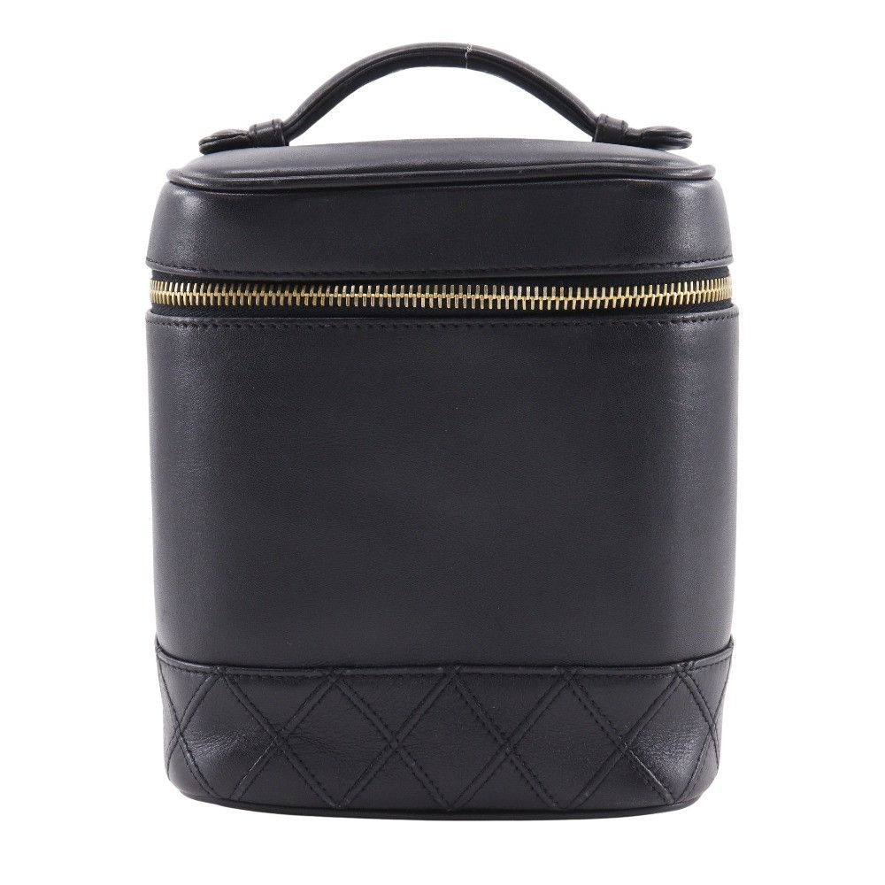 Chanel Chanel Chanel Calf Vanity Case Leather Vanity Bag A01619 DUTY FREE for USA Size ONE SIZE - 1 Thumbnail