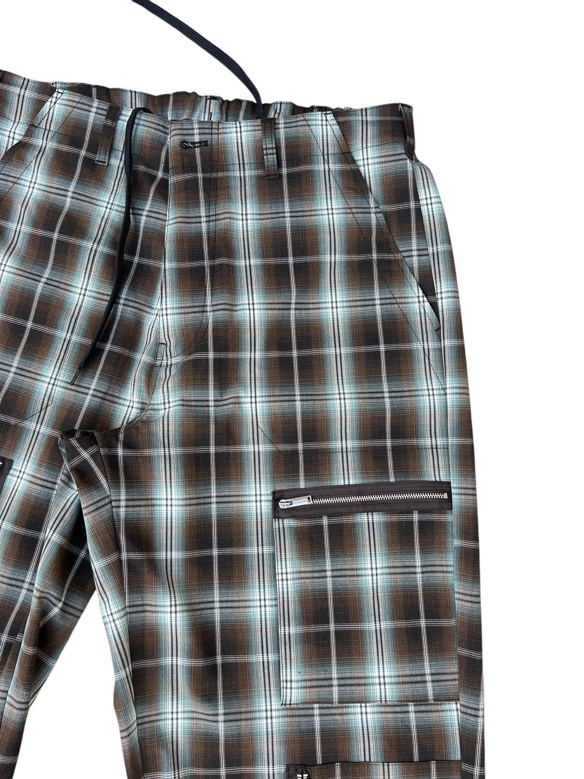 Undercover Undercover X Gu Shadow Plaids Baggy Wide Parachute Trouser Size US 34 / EU 50 - 8 Thumbnail