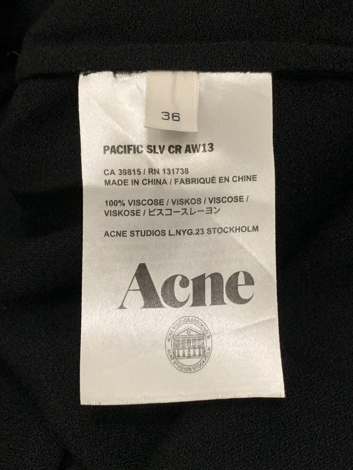 Acne Studios ACNE STUDIOS Midi Dress Size S / US 4 / IT 40 - 8 Thumbnail