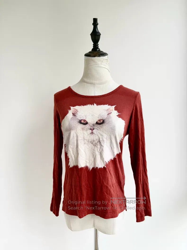 Vivienne Westwood Vivienne Westwood Vintage Red Cat Underwear T-Shirt Size M / US 6-8 / IT 42-44 - 2 Thumbnail
