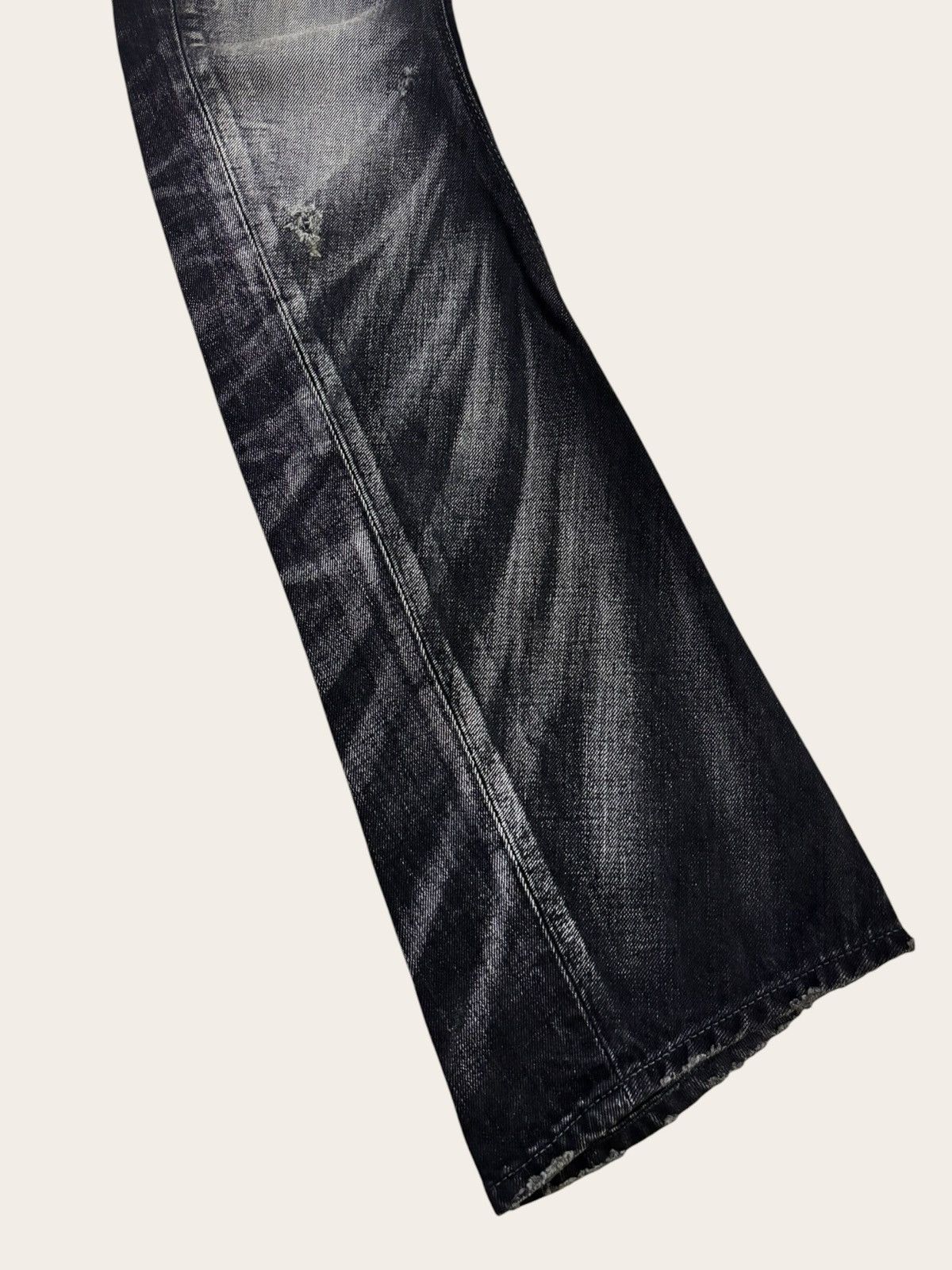 If Six Was Nine Japan Grunge FUGA Gostar De Fuga Curve Jeans Size US 29 - 6 Thumbnail