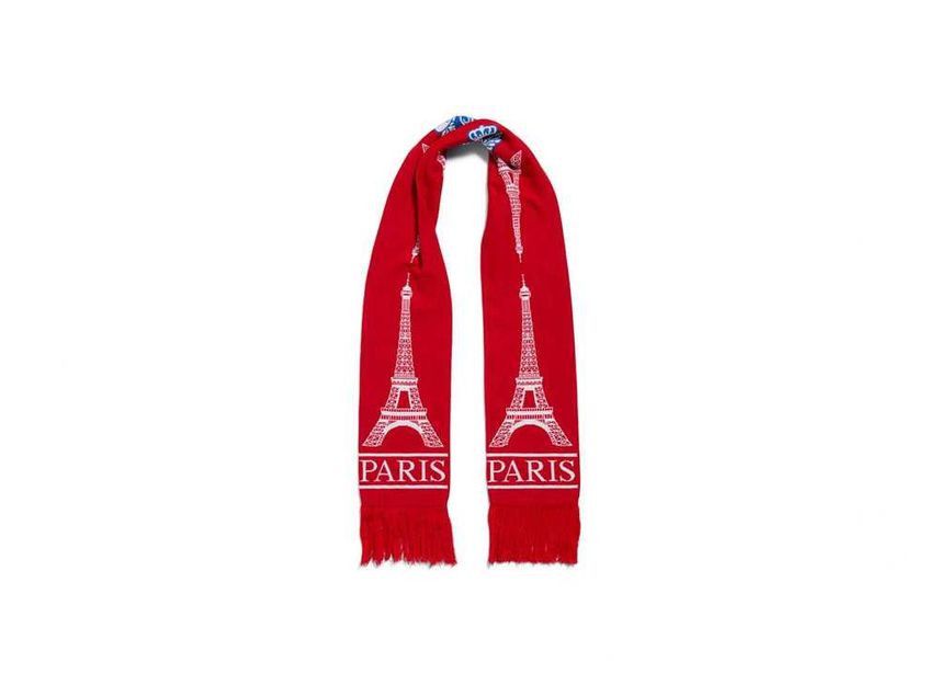 Balenciaga o1la1rc1a0925 Size: OS / Football Scarf in Red Size ONE SIZE - 2 Thumbnail