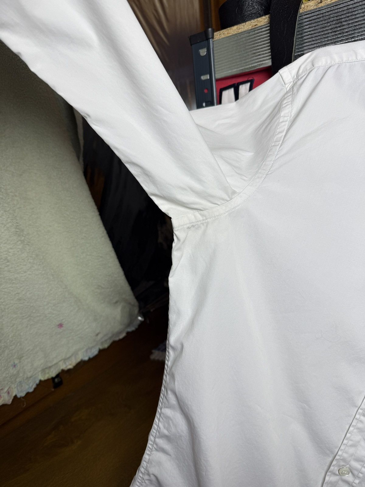 Vivienne Westwood Vivienne Westwood Shirt White Rare Mini Logo Size US M / EU 48-50 / 2 - 11 Thumbnail
