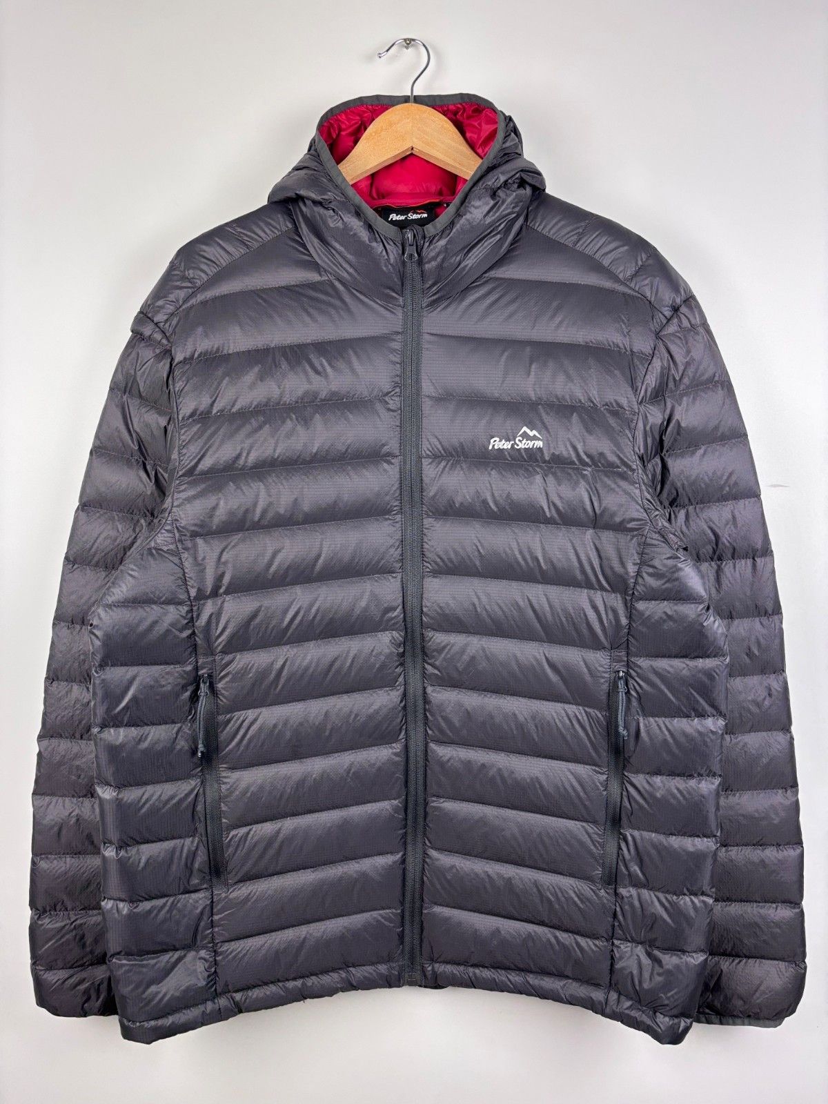 Other Mens Peter Storm Down Hooded Jacket Gray Size XL Size US XL / EU 56 / 4 - 1 Thumbnail