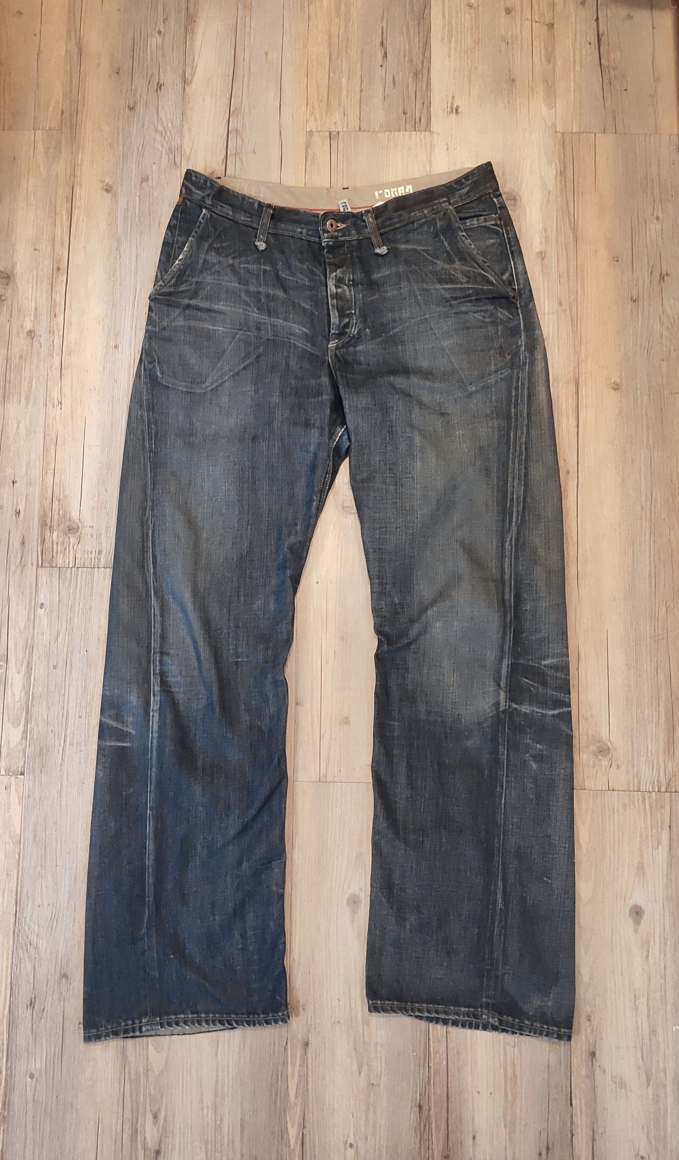 Rogan Y2K Wide denim.Like Vetements or Balenciaga denim Size US 36 / EU 52 - 1 Thumbnail