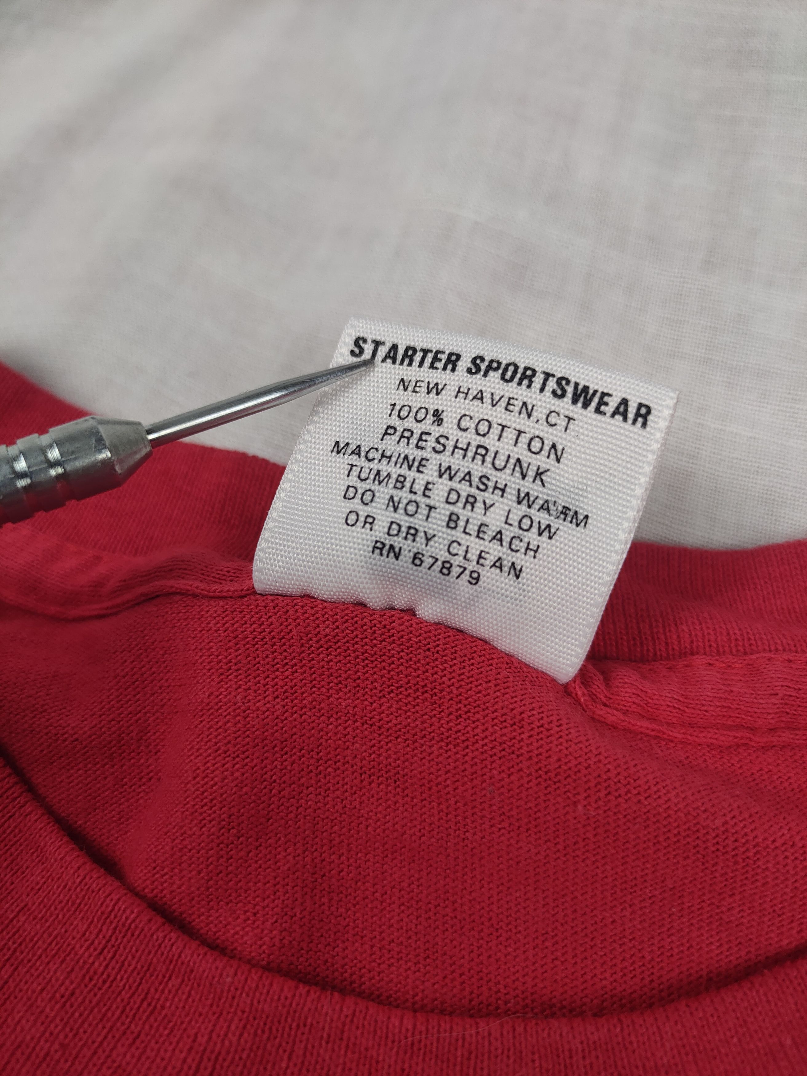 Starter Starter NHL Montreal Canadiens T-Shirt 1989 Made in USA Size US XL / EU 56 / 4 - 7 Thumbnail