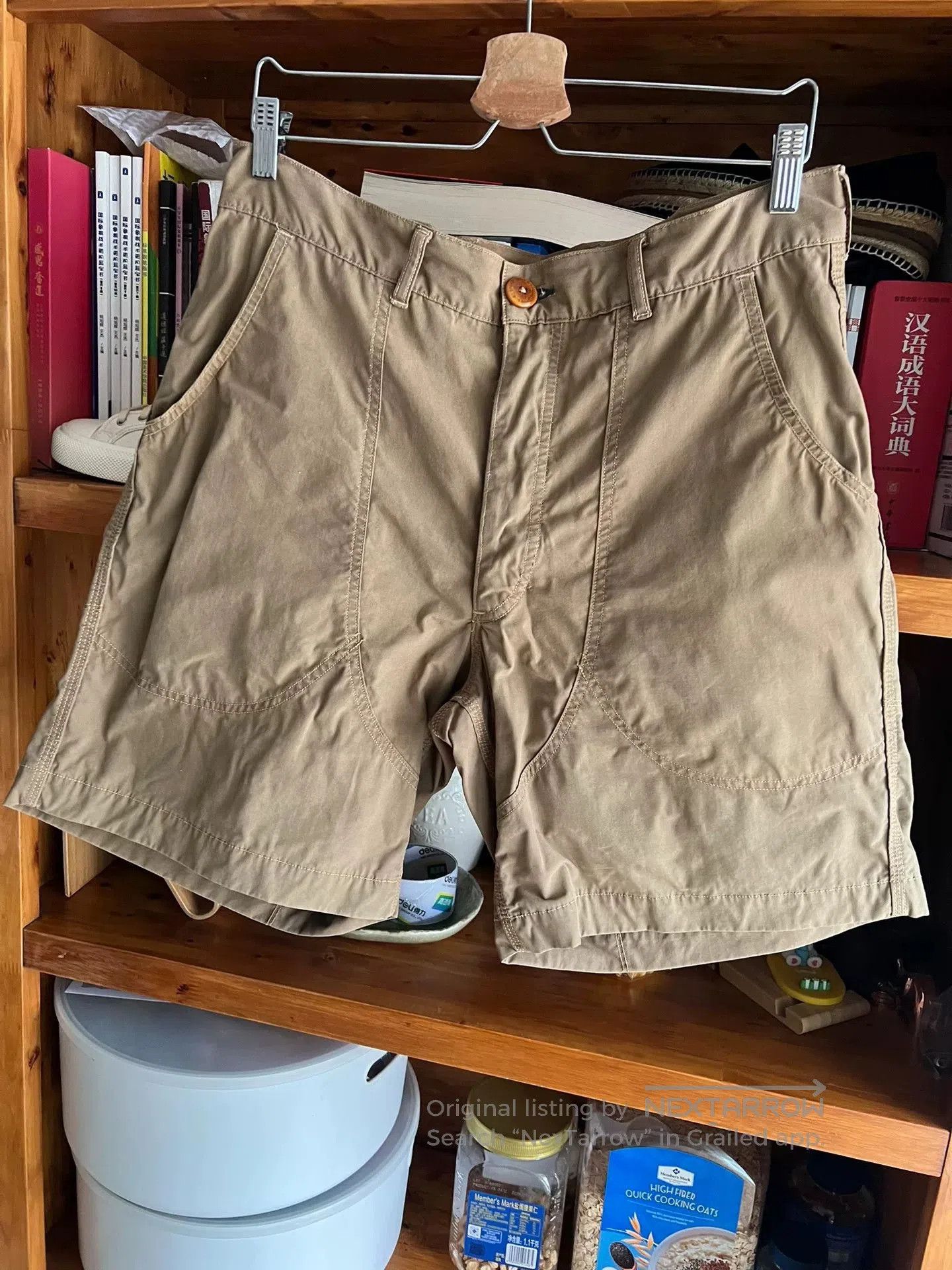 Freewheelers FREEWHEELERS Retro Cargo Shorts. Size US 34 / EU 50 - 3 Thumbnail